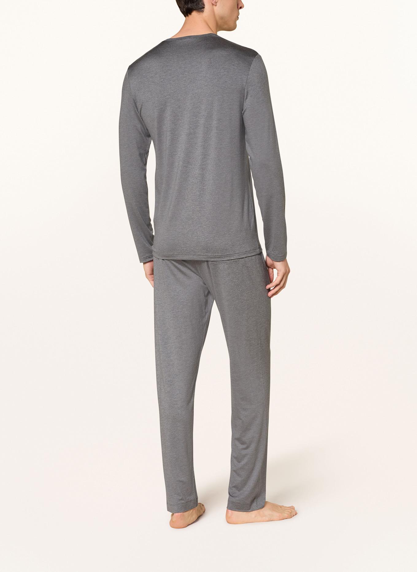 mey Lounge-Shirt Serie JEFFERSON: GRAU