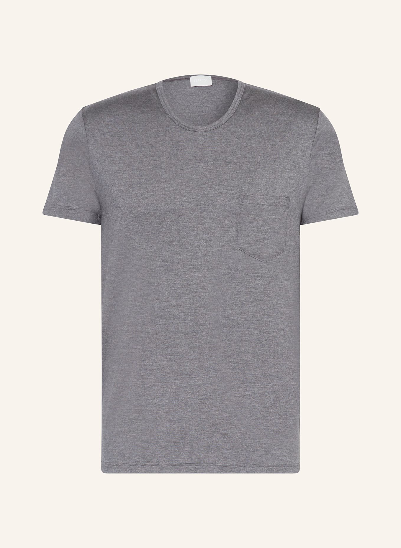mey Schlafshirt Serie JEFFERSON MODAL: GRAU