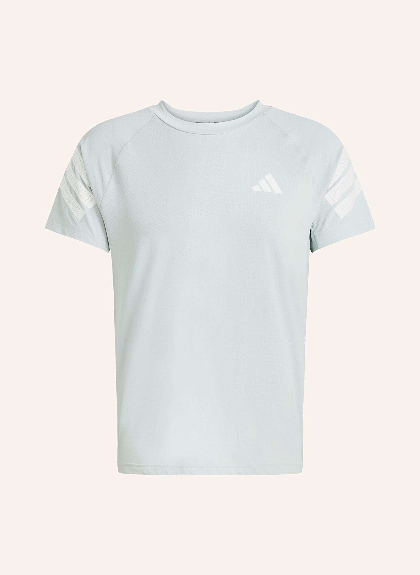 adidas T-Shirt ICON 3 STRIPES: HELLGRÜN