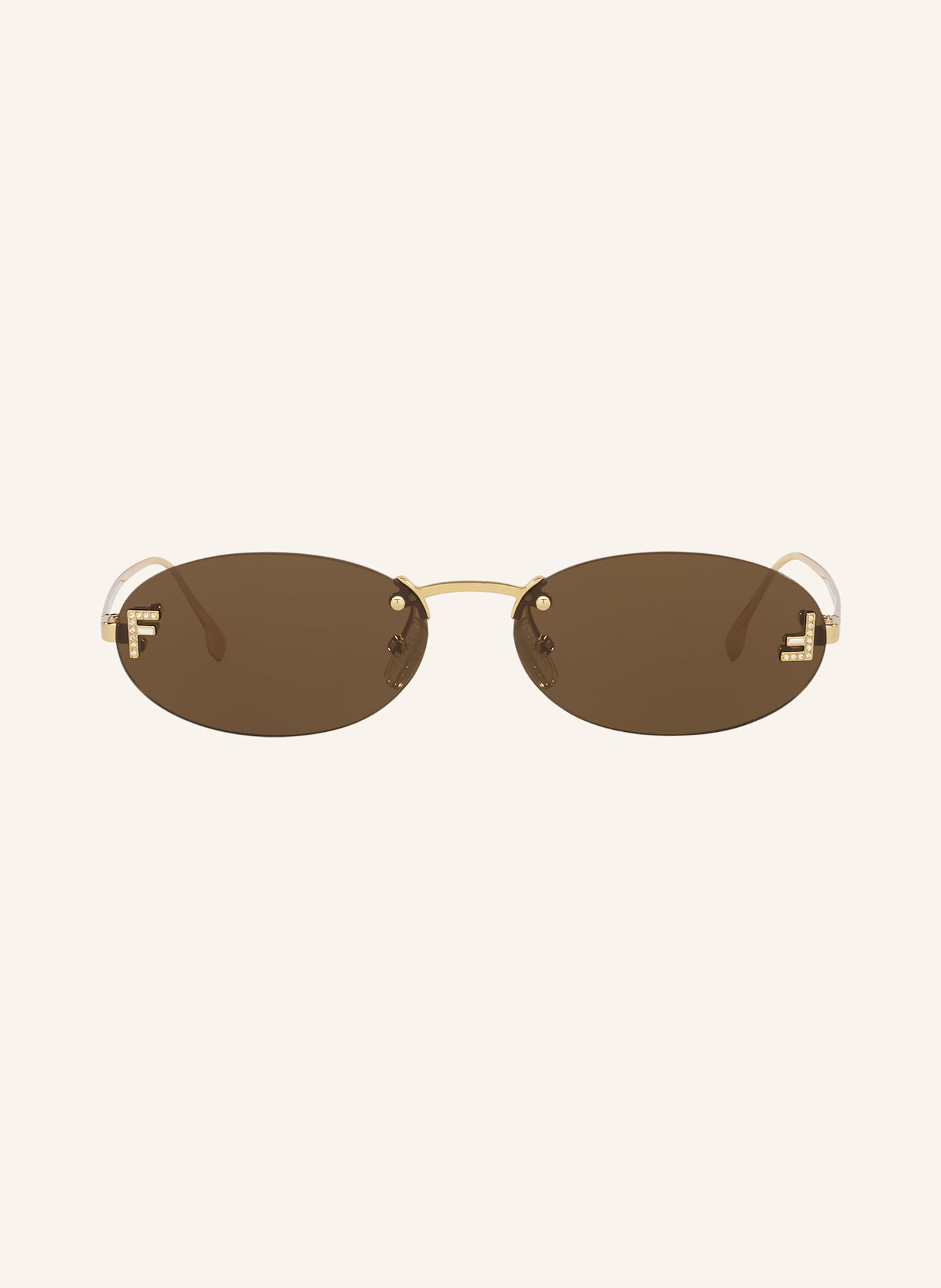 FENDI Sunglasses FN000647: 2300J1 - GOLD/GRAY