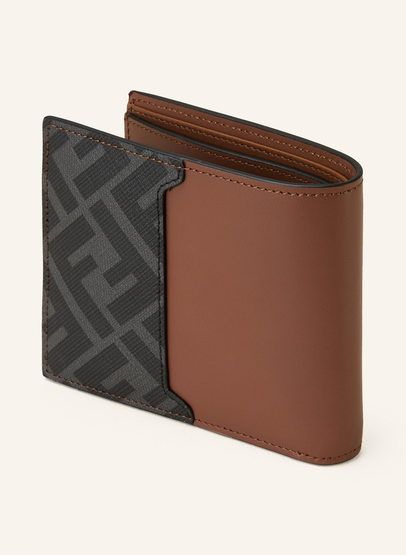 FENDI Geldbörse: BRAUN / DUNKELBRAUN