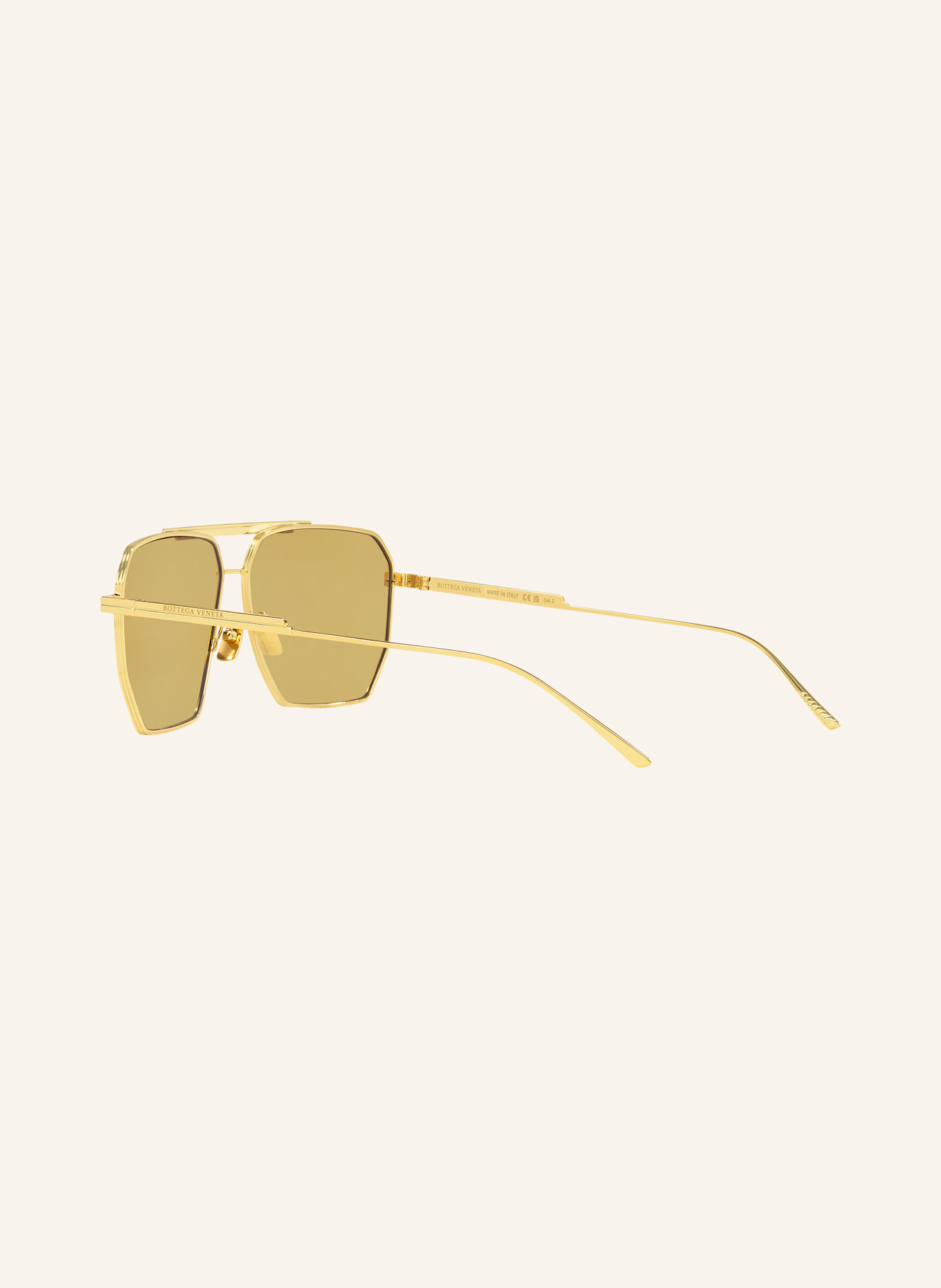 BOTTEGA VENETA Sunglasses BV1012S: 2350D1 - GOLD/ GELB