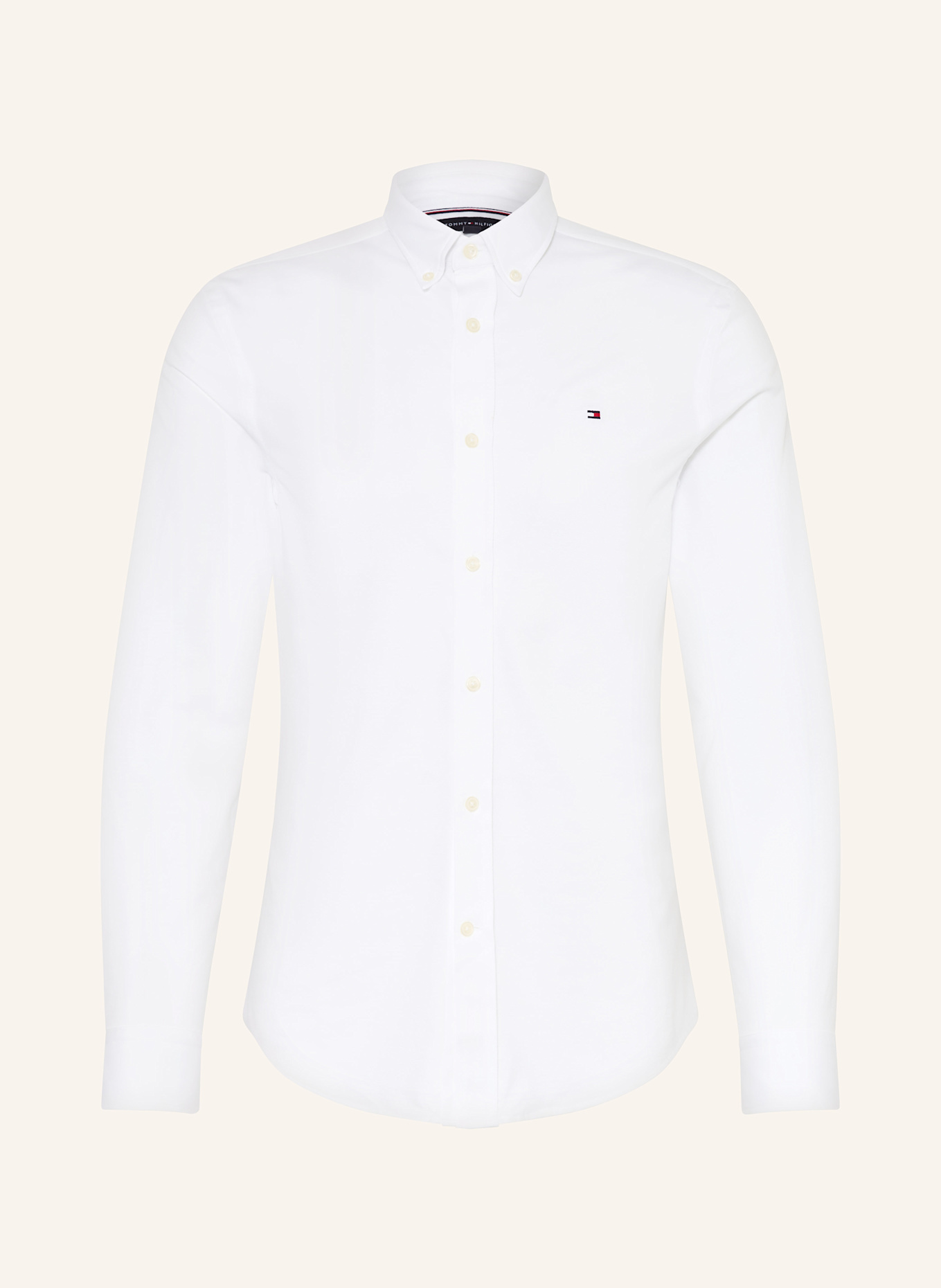 TOMMY HILFIGER Hemd Comfort Fit: WEISS