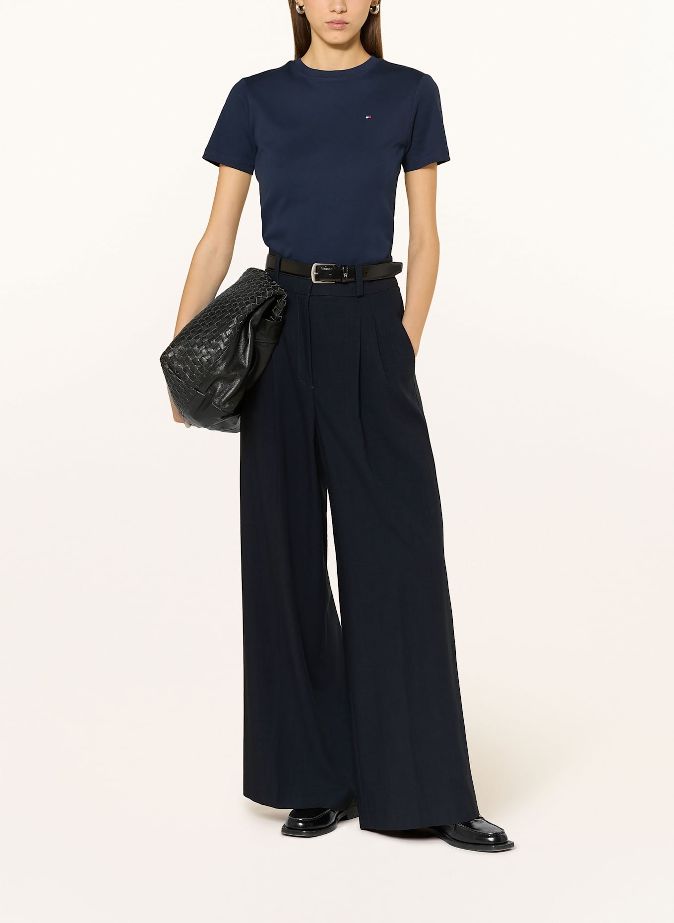 TOMMY HILFIGER T-Shirt: DUNKELBLAU