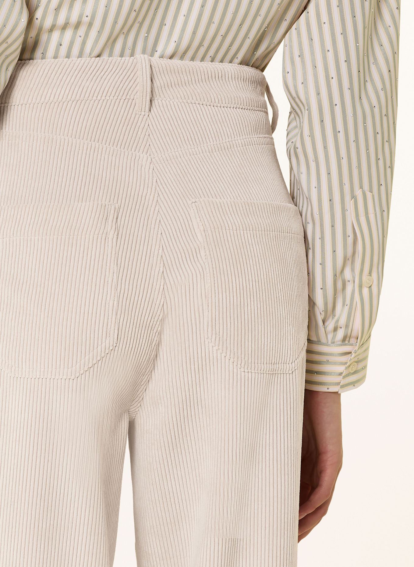 RAFFAELLO ROSSI Cordhose MIRU: BEIGE