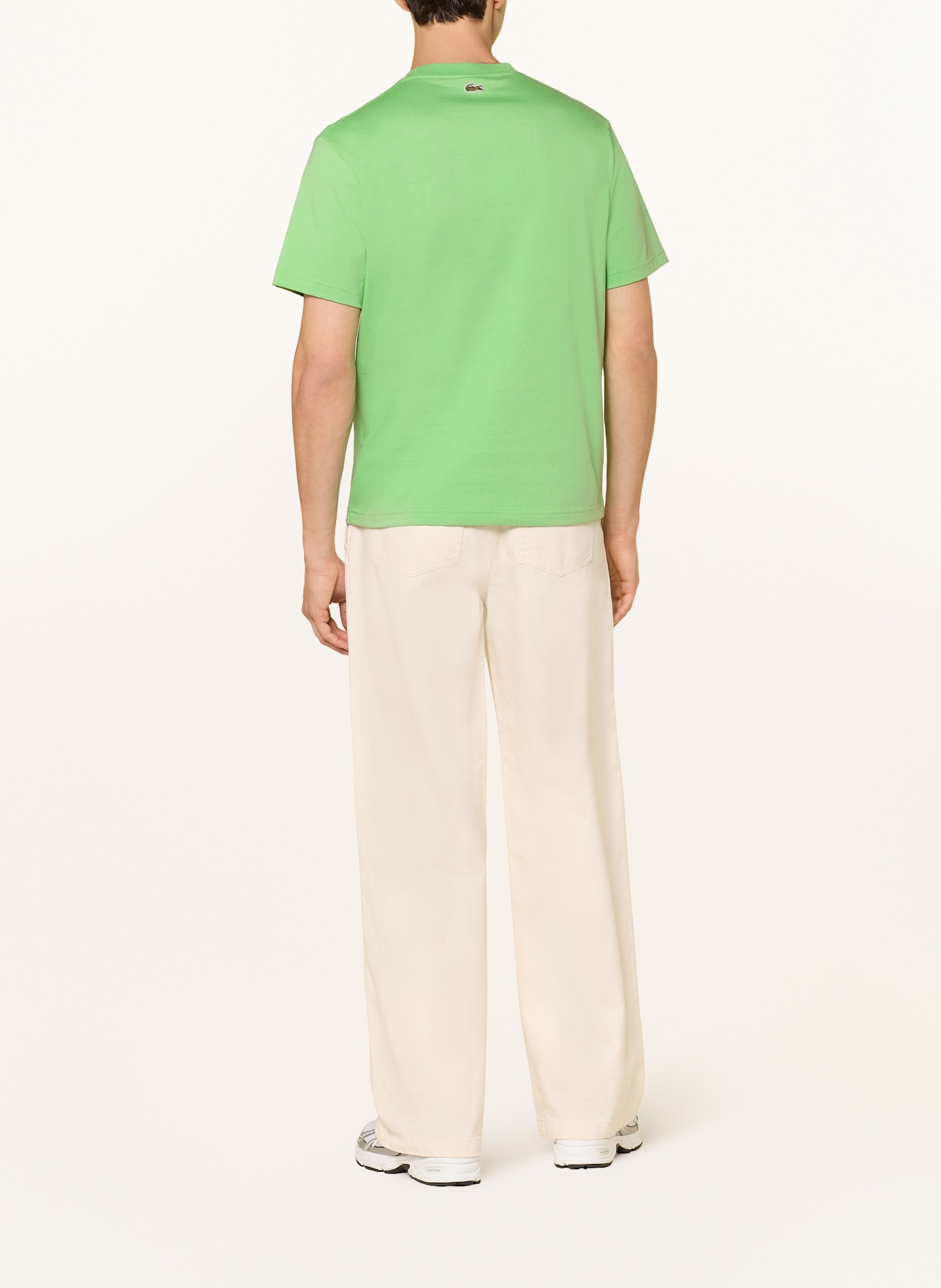 LACOSTE T-Shirt: HELLGRÜN