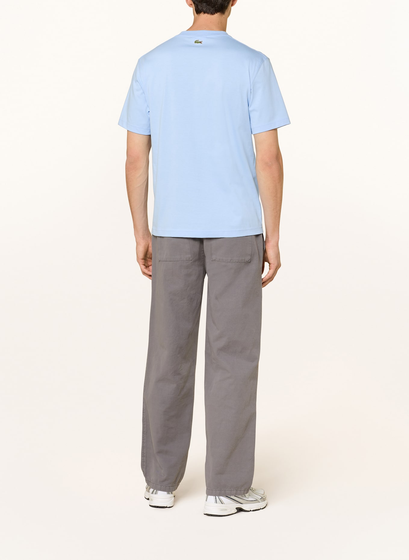 LACOSTE T-Shirt: HELLBLAU