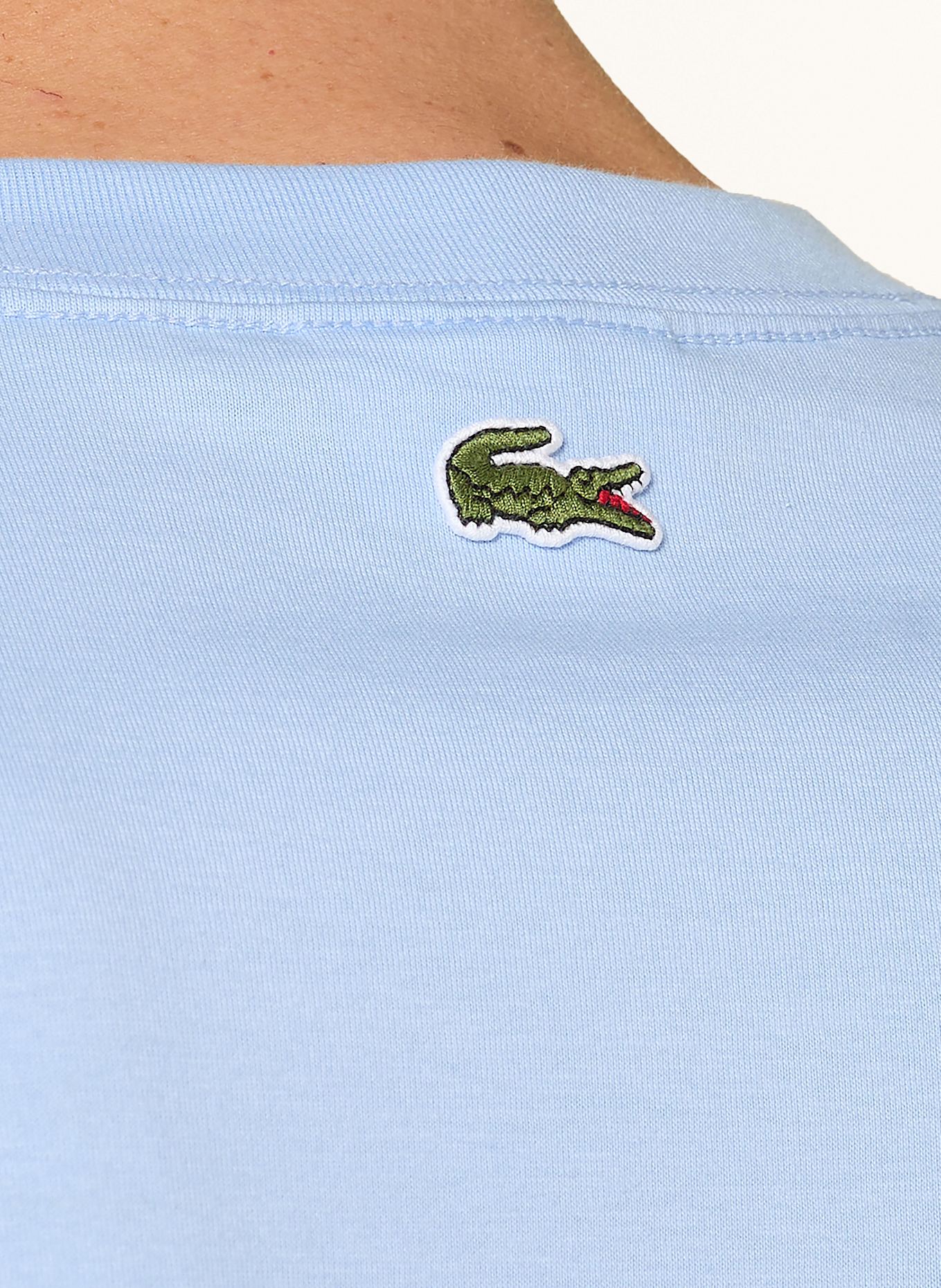 LACOSTE T-Shirt: HELLBLAU