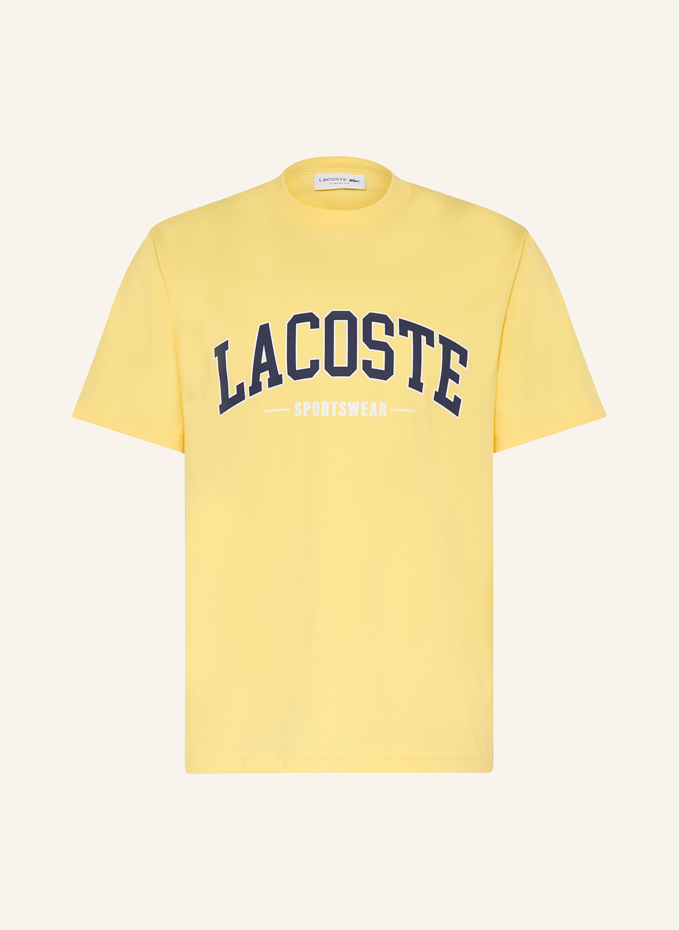 LACOSTE T-Shirt: GELB