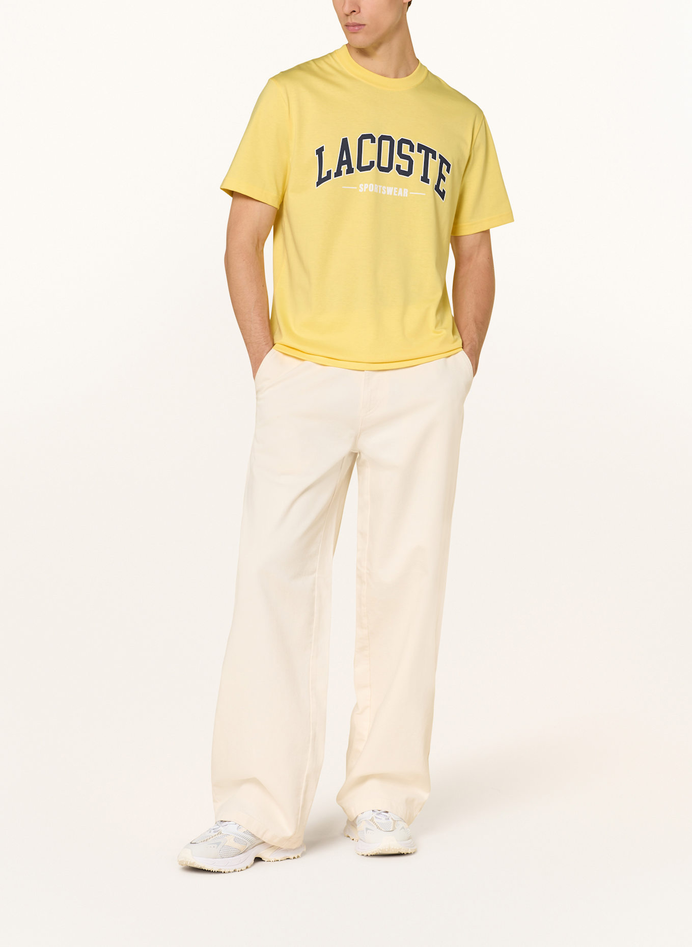 LACOSTE T-Shirt: GELB
