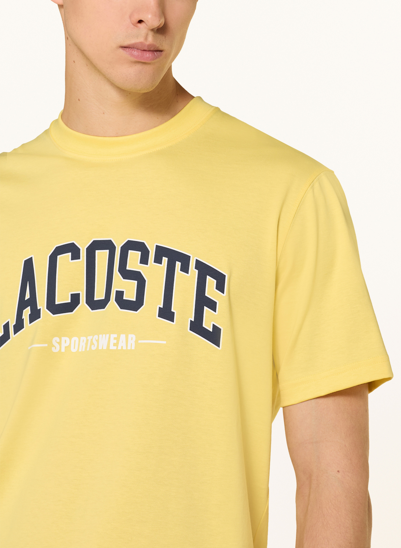 LACOSTE T-Shirt: GELB