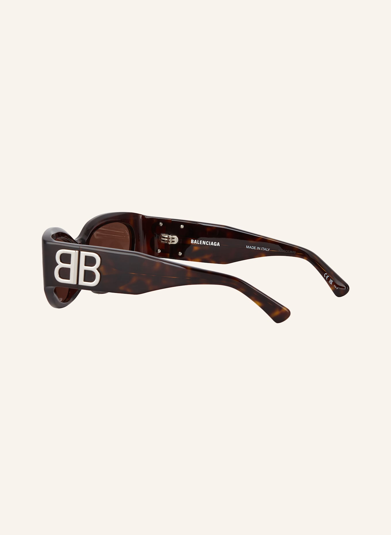 BALENCIAGA Okulary przeciwsłoneczne 6E000336: 4402D1 – HAVANA/ BRĄZOWY