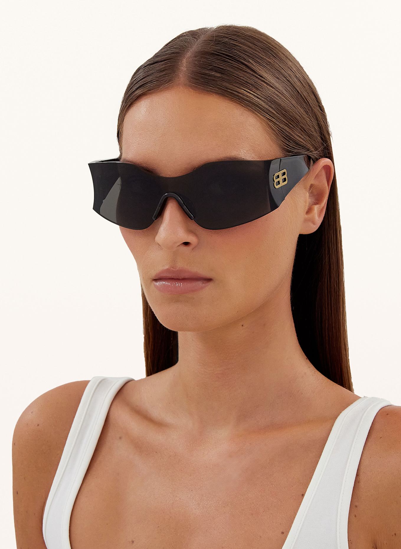 BALENCIAGA Okulary przeciwsłoneczne 6E000331: 2600L1 – SZARY / SZARY