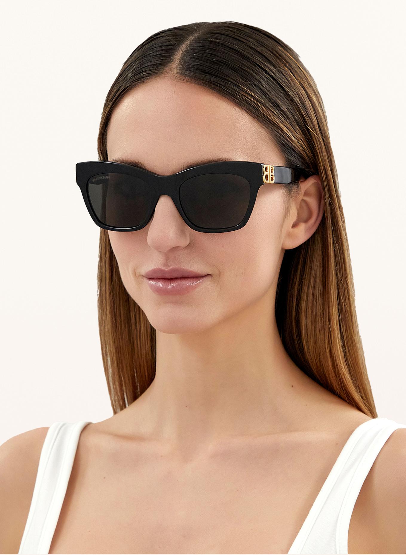 BALENCIAGA Sunglasses BB0132S: 1100Saint Laurent Eyewear Saint Laurent Sl 309 Black Sunglasses