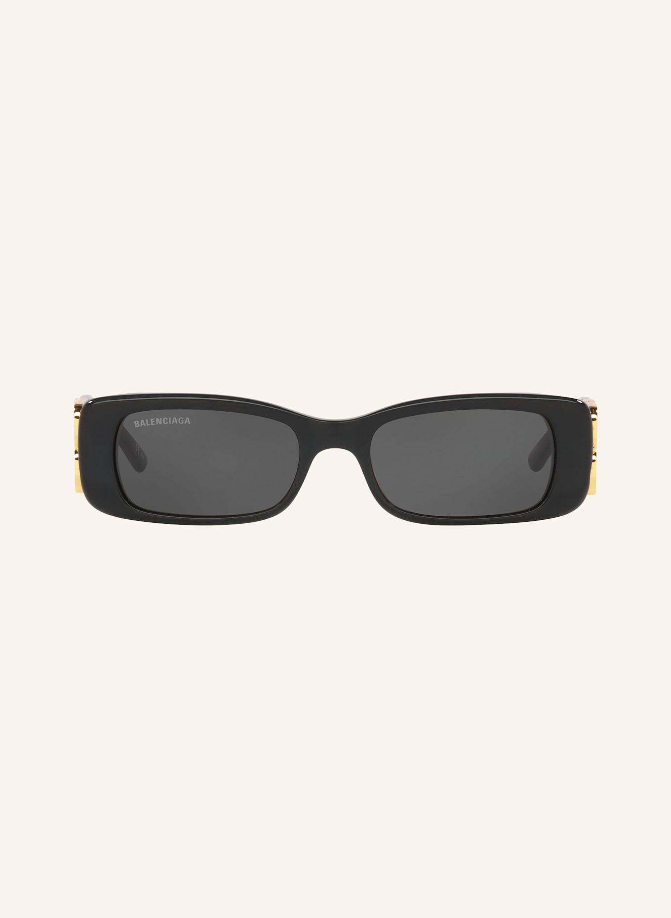 BALENCIAGA Okulary przeciwsłoneczne BB0096S: CZARNY