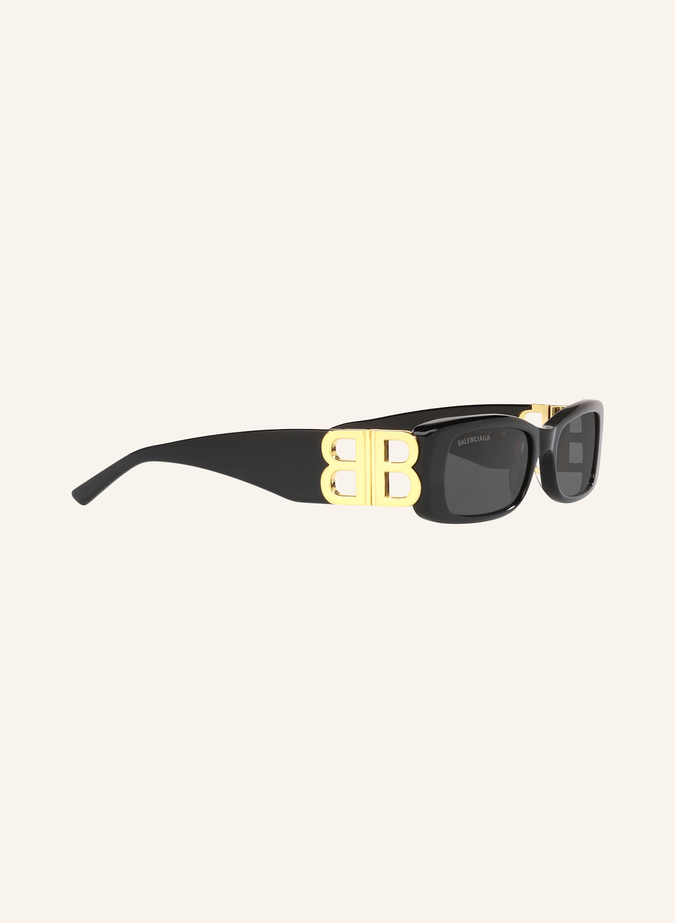 BALENCIAGA Okulary przeciwsłoneczne BB0096S: CZARNY