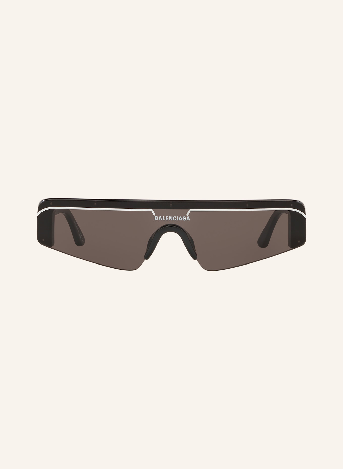BALENCIAGA Okulary przeciwsłoneczne BB0003S: 1330L1 BLACK SHINY