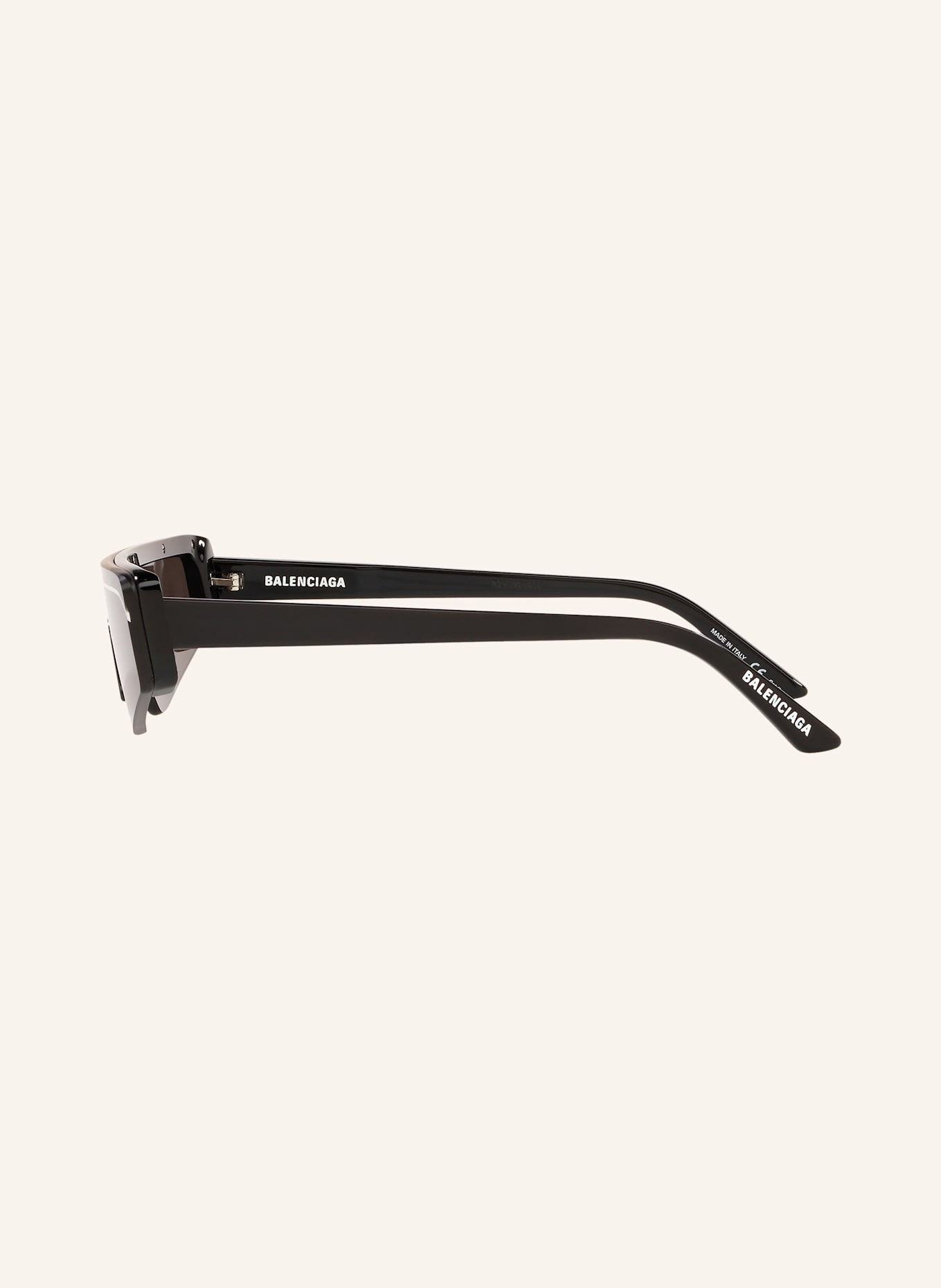 BALENCIAGA Okulary przeciwsłoneczne BB0003S: 1330L1 BLACK SHINY