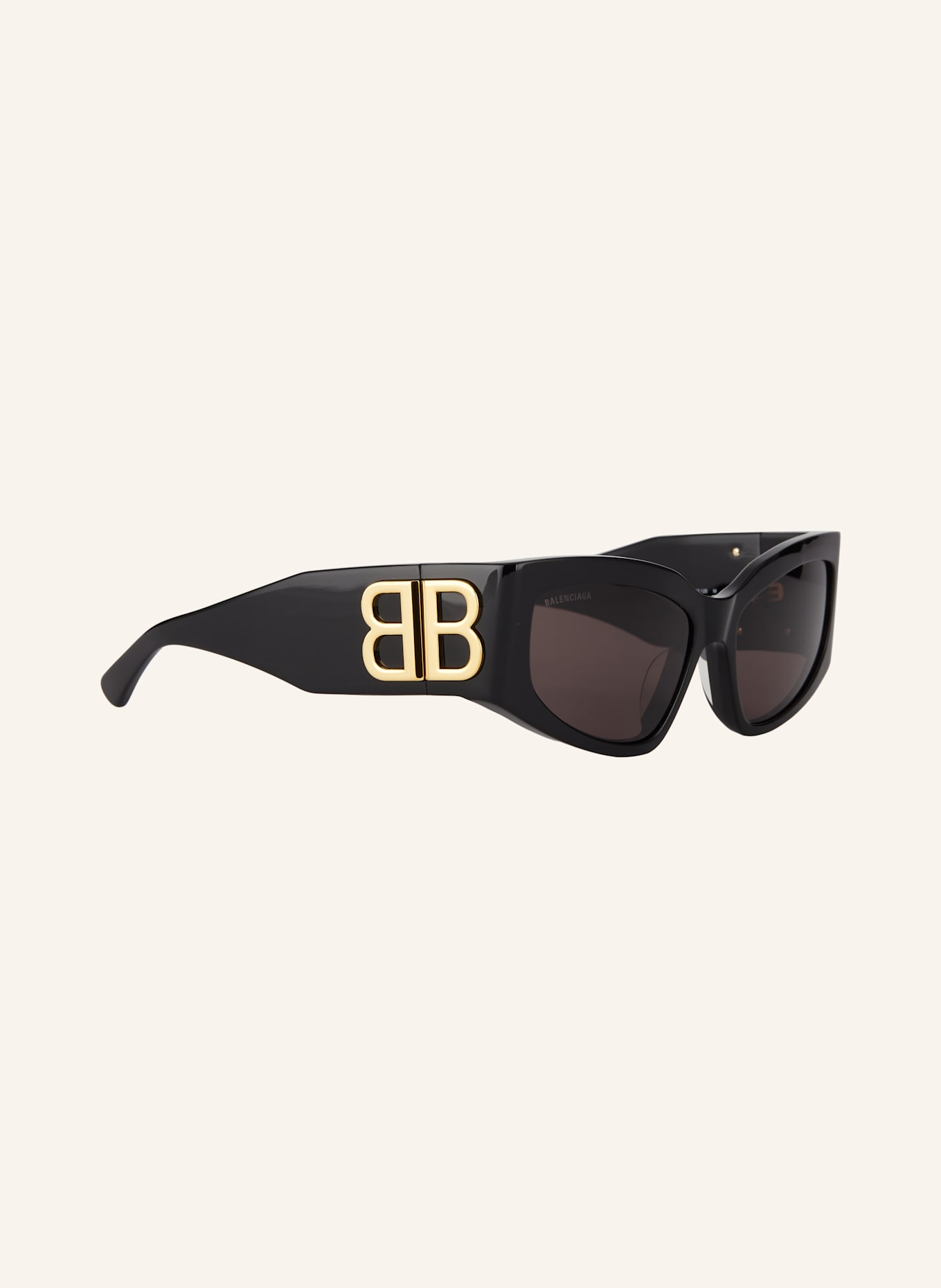 BALENCIAGA Okulary przeciwsłoneczne 6E000334: 1100L1 – CZARNY