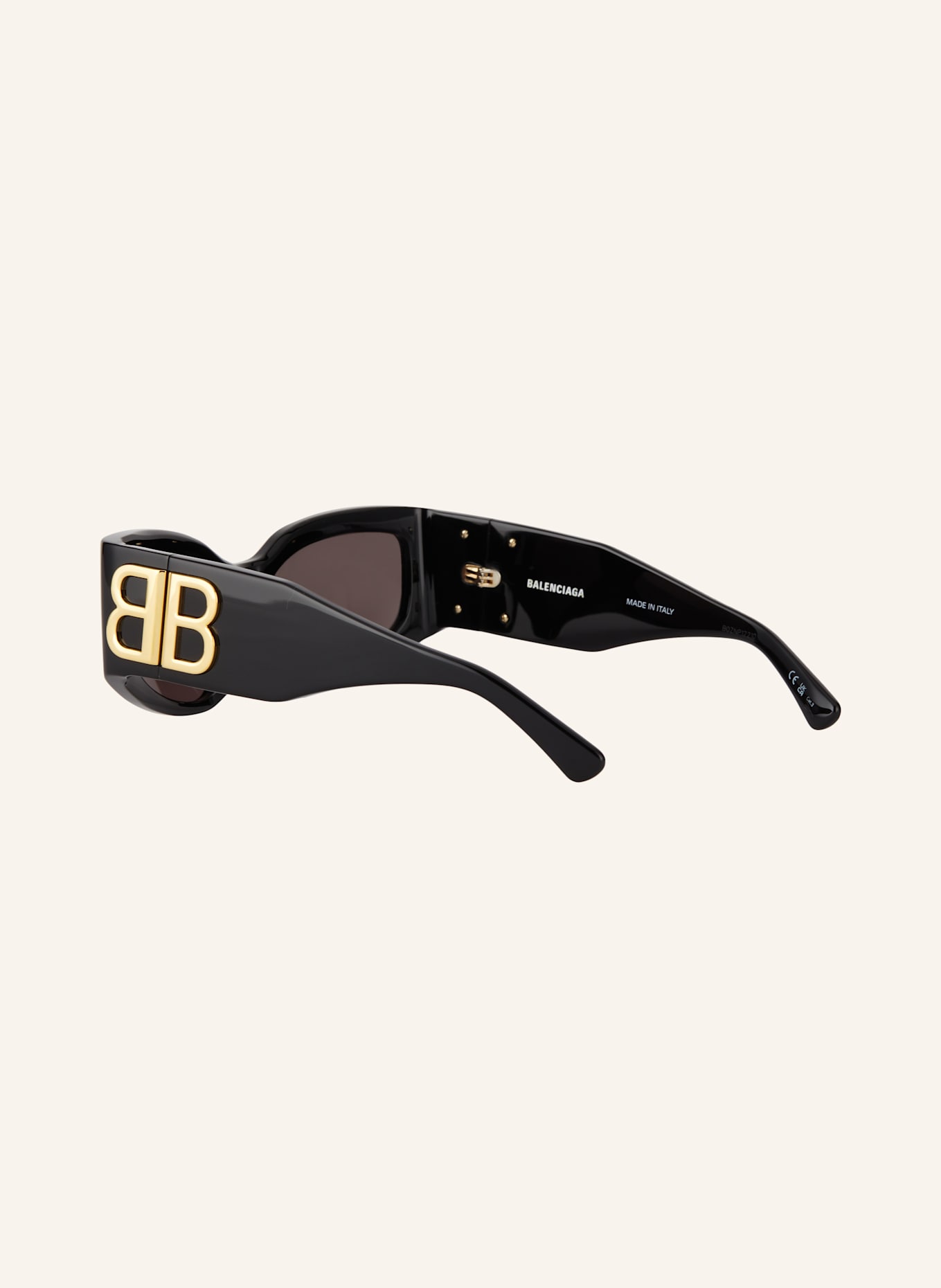 BALENCIAGA Okulary przeciwsłoneczne 6E000334: 1100L1 – CZARNY