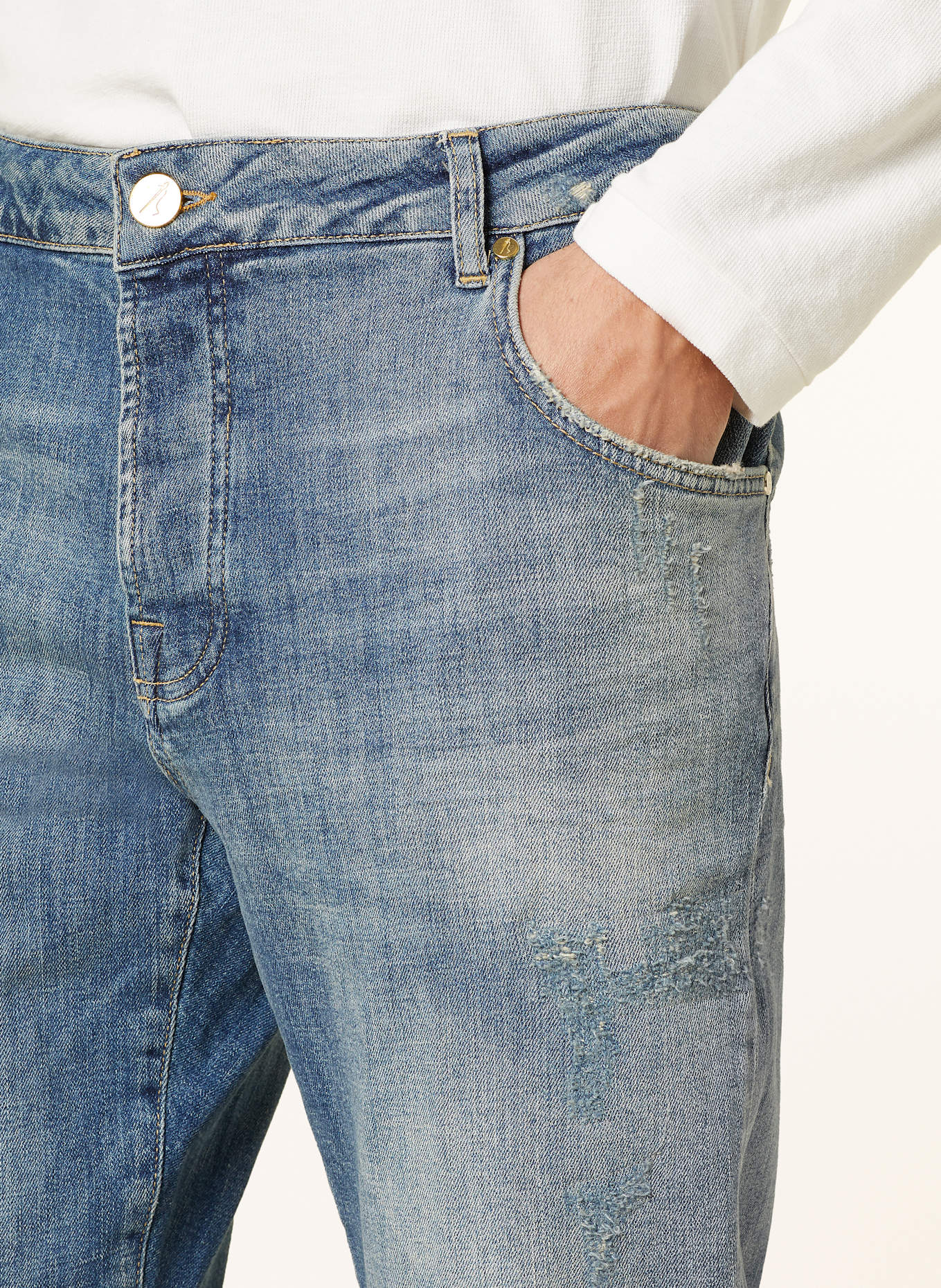 GOLDGARN DENIM Jeans NECKARAU Extra Slim Fit: 1010 Vintageblue