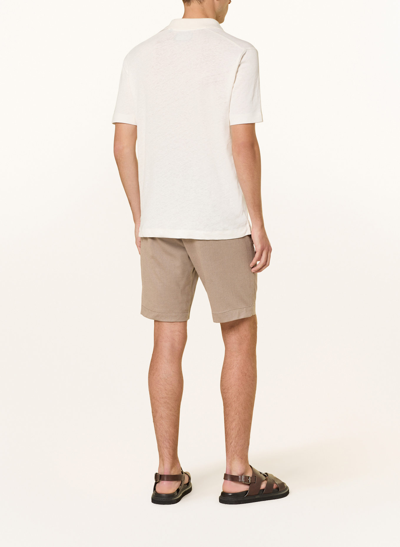 GABBA Chinoshorts JET DOMO: BROWN