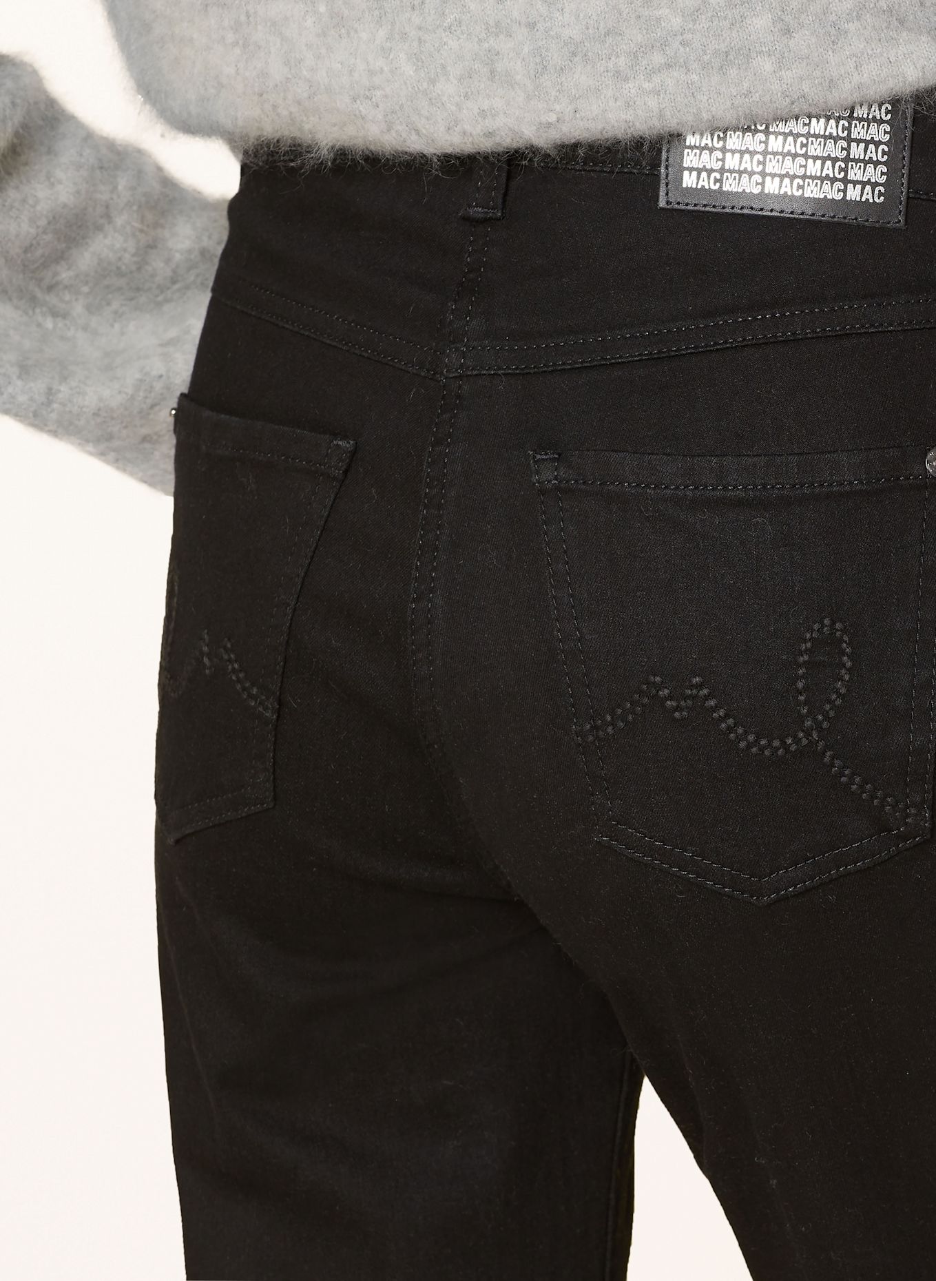 MAC Bootcut Jeans LAURA: D999 BLACK-BLACK