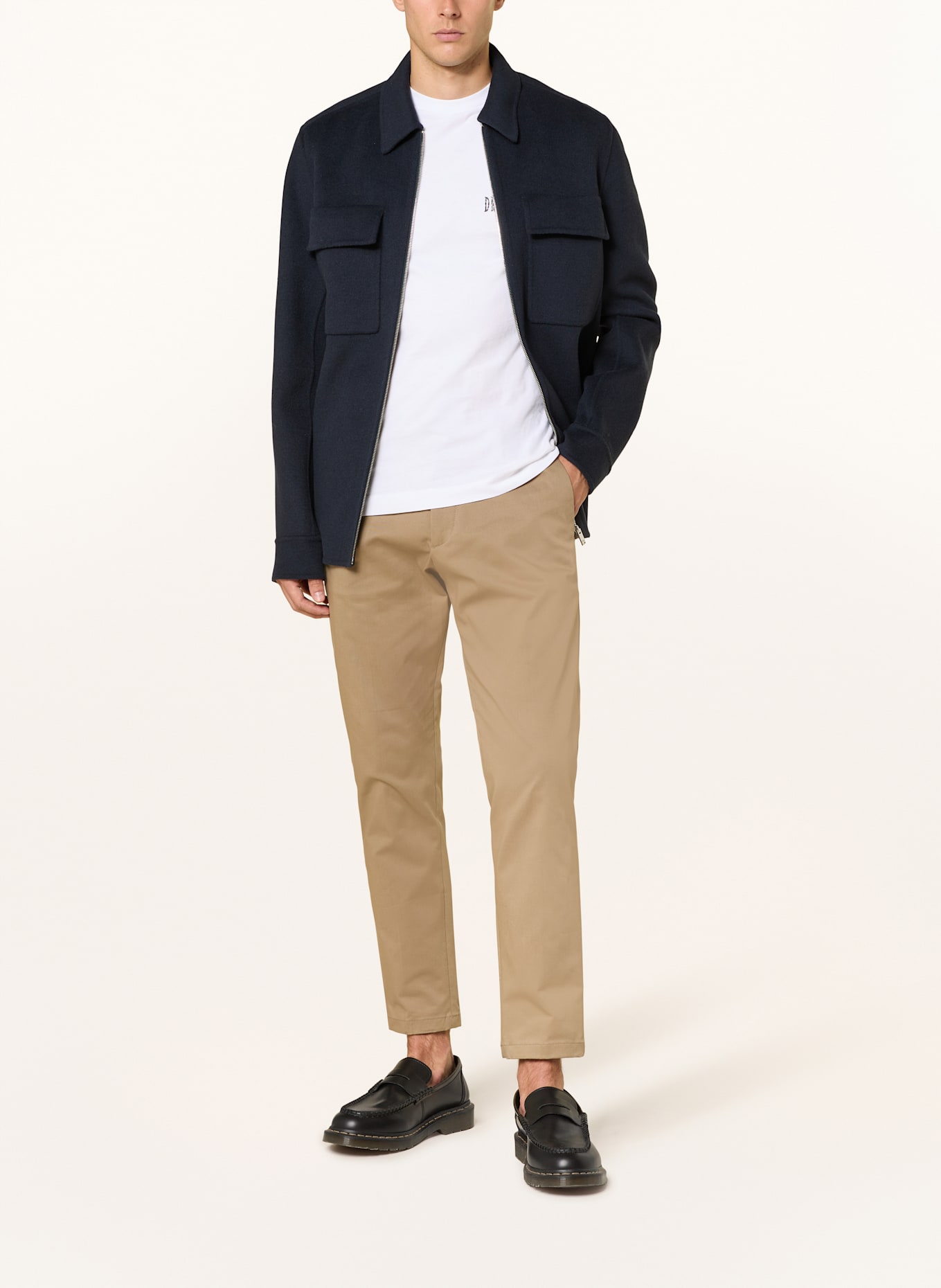 DRYKORN Chino AJEND Extra Slim Fit: HELLBRAUN