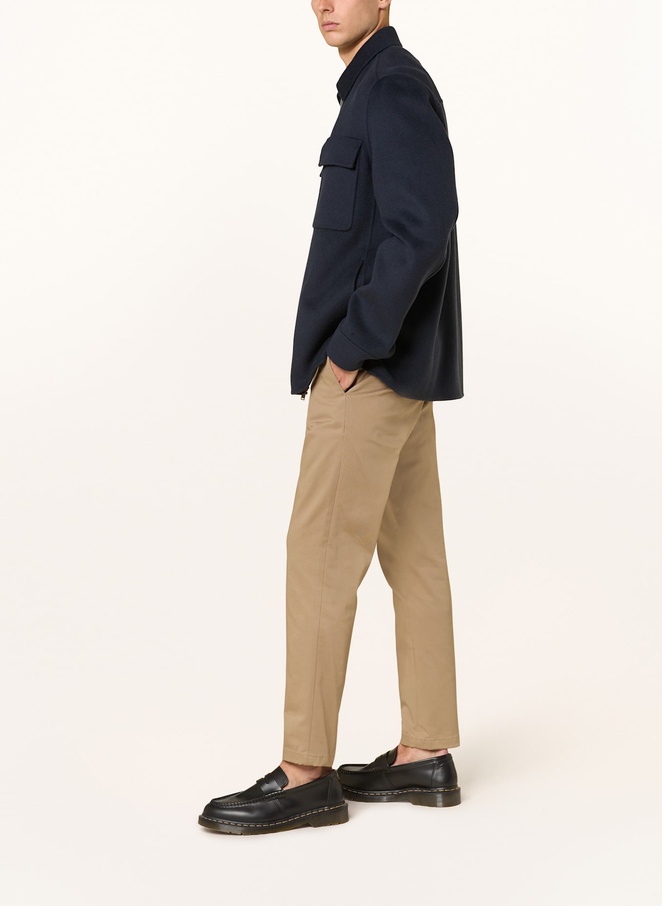 DRYKORN Chino AJEND Extra Slim Fit: HELLBRAUN