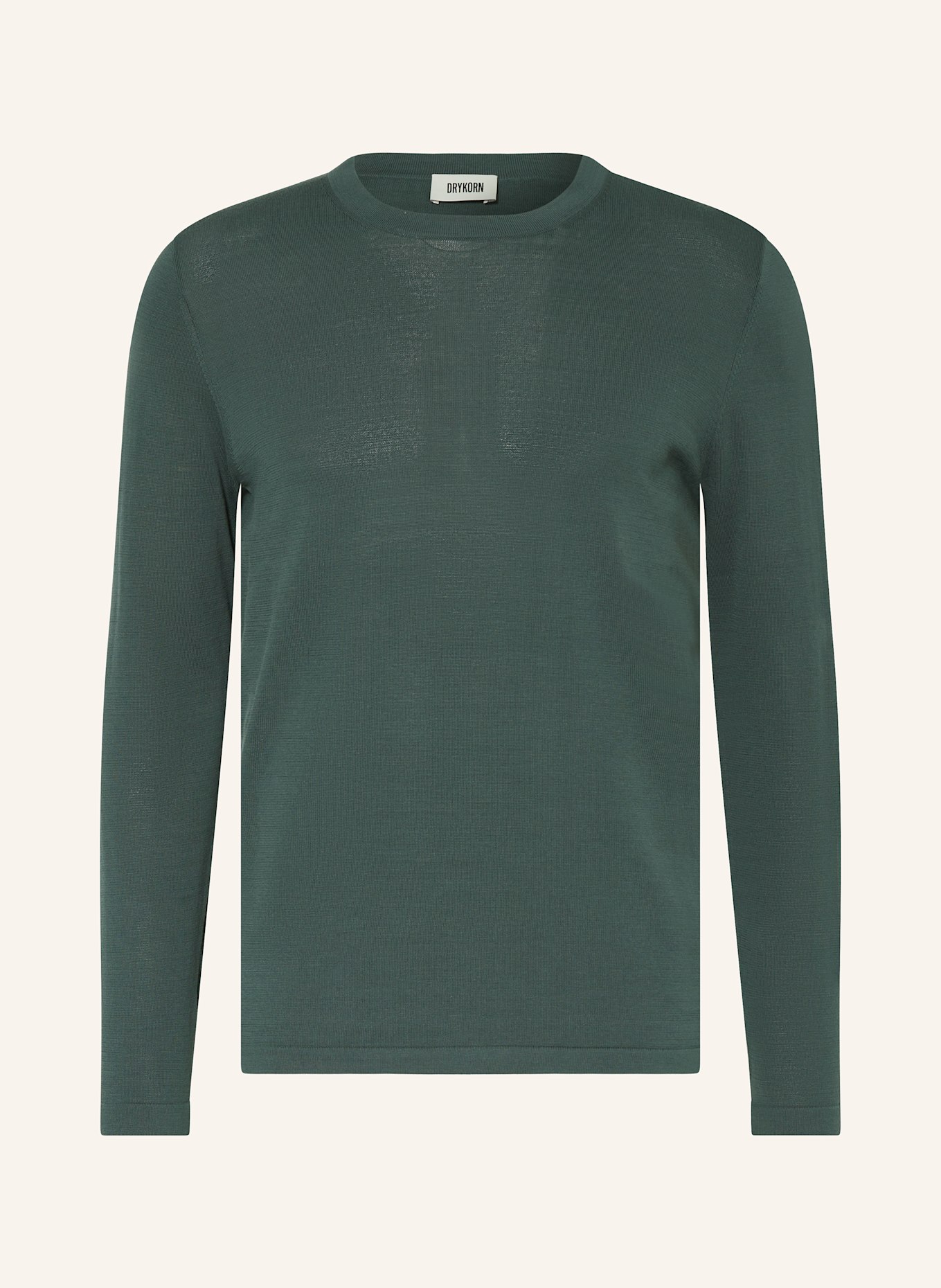 DRYKORN Pullover IRMINO: DUNKELGRÜN