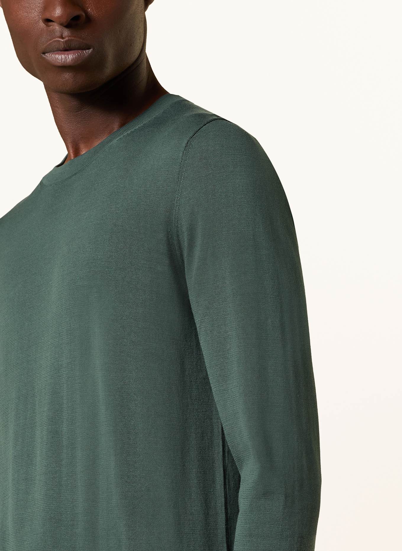 DRYKORN Pullover IRMINO: DUNKELGRÜN