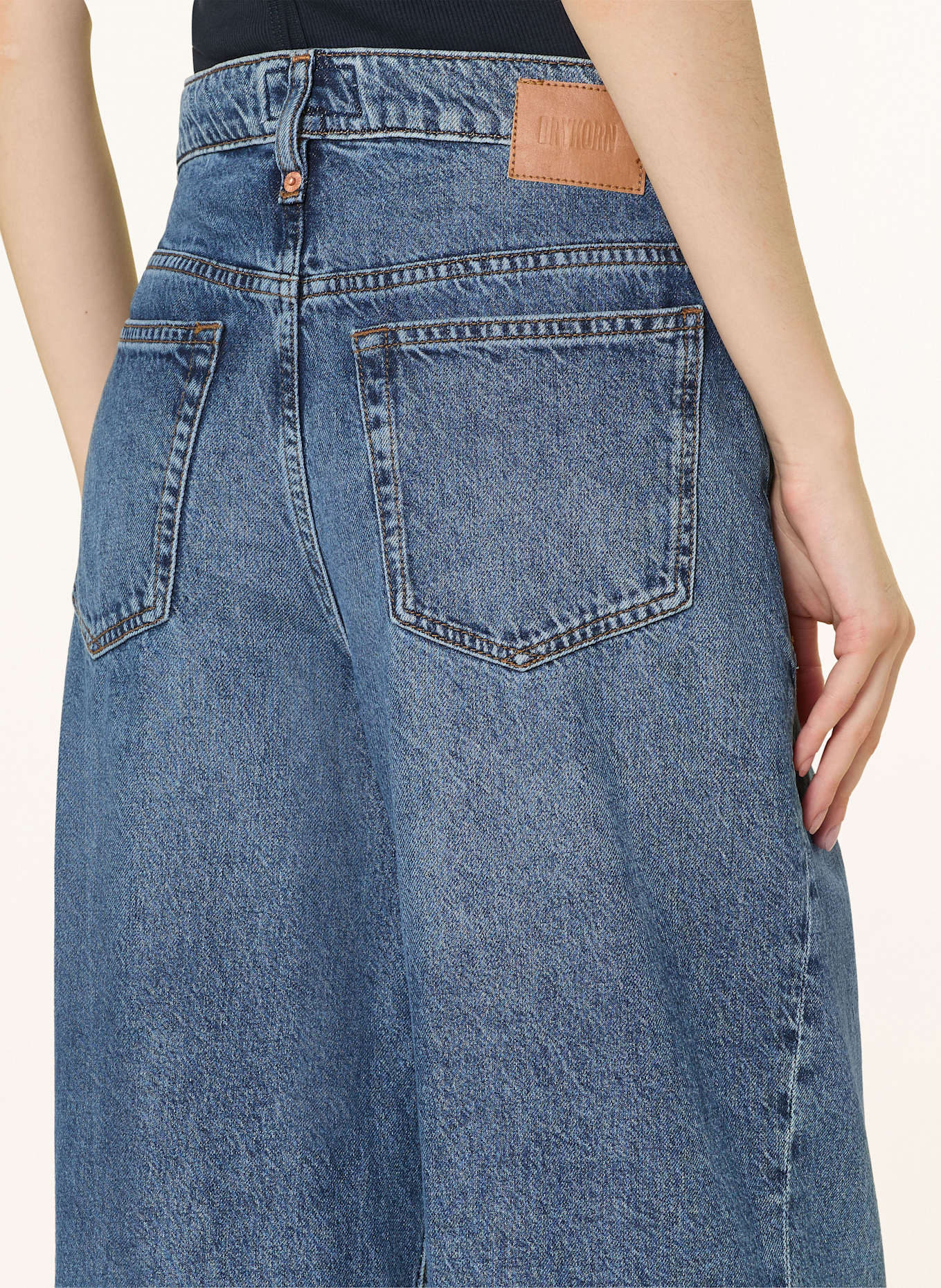 DRYKORN Wide Leg Jeans FLUNG: 3400 blau