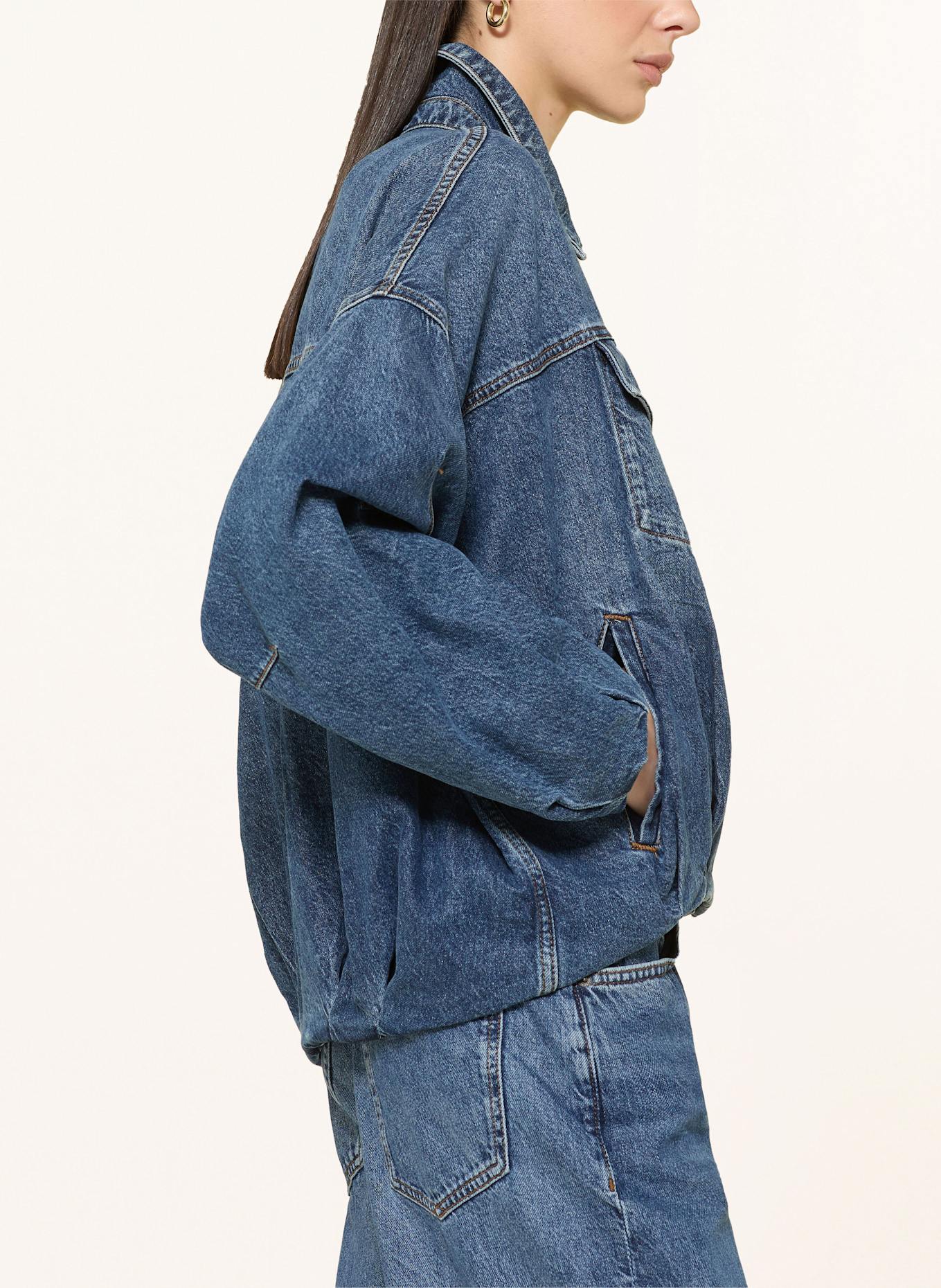 DRYKORN Wide Leg Jeans FLUNG: 3400 blau