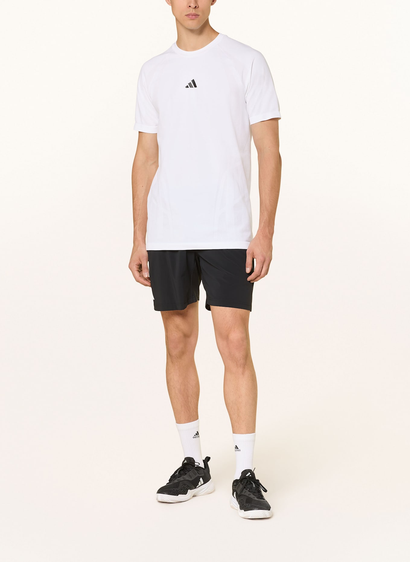 adidas Tennisshorts ERGO PRO: SCHWARZ