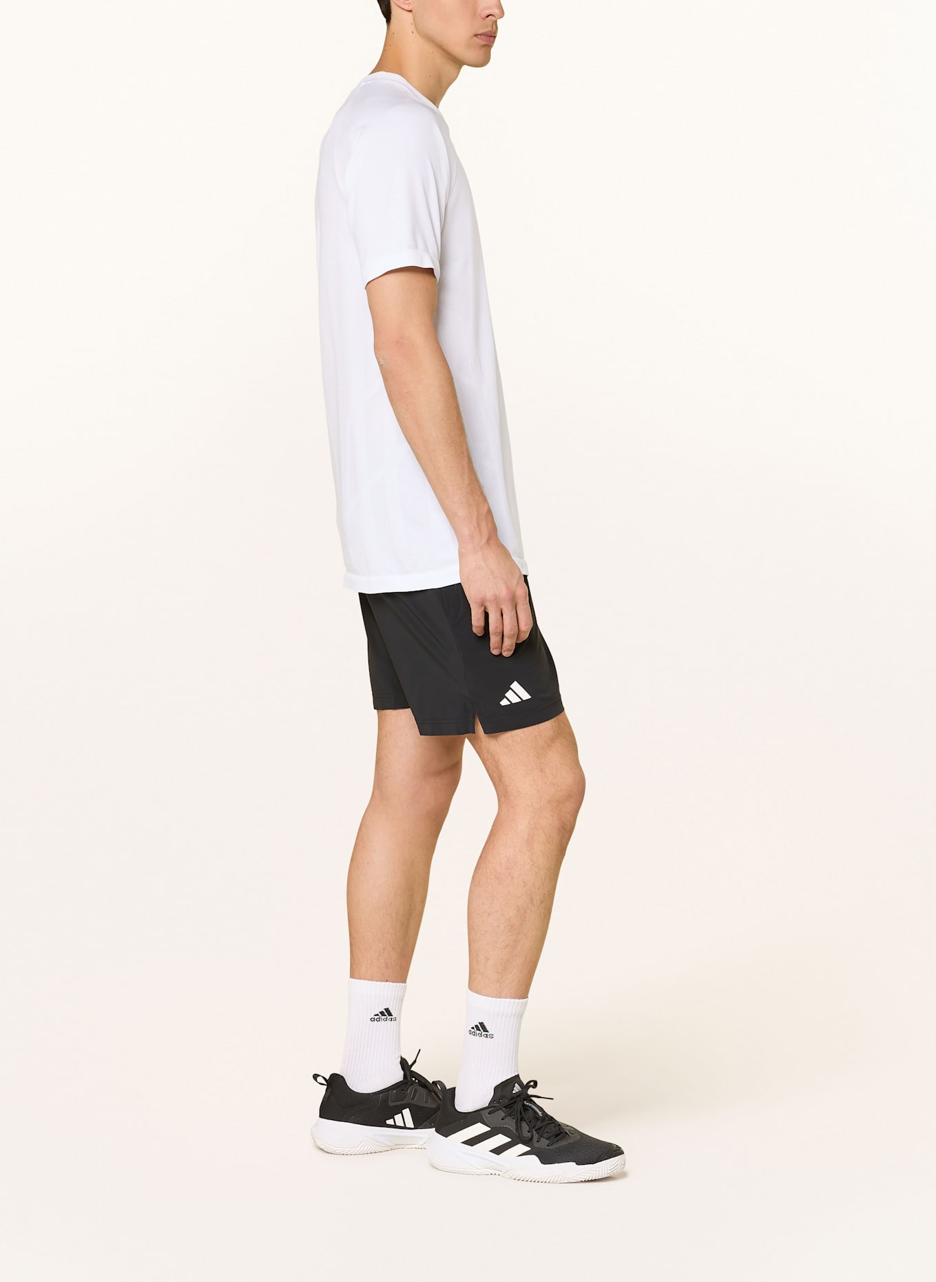 adidas Tennisshorts ERGO PRO: SCHWARZ