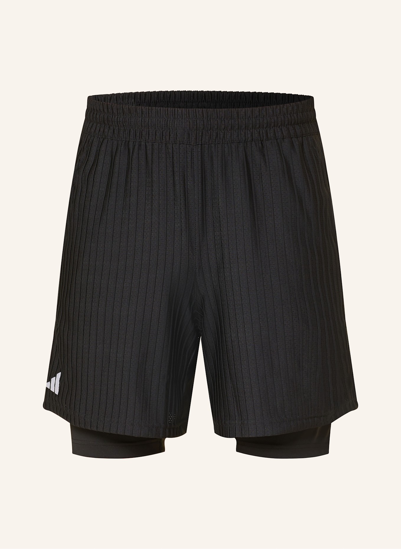 adidas 2-in-1-Tennisshorts TENNIS CLIMACOOL SET: SCHWARZ