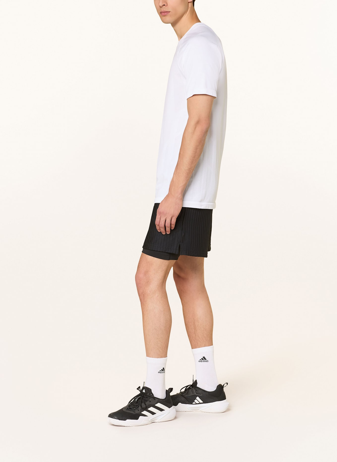 adidas 2-in-1-Tennisshorts TENNIS CLIMACOOL SET: SCHWARZ