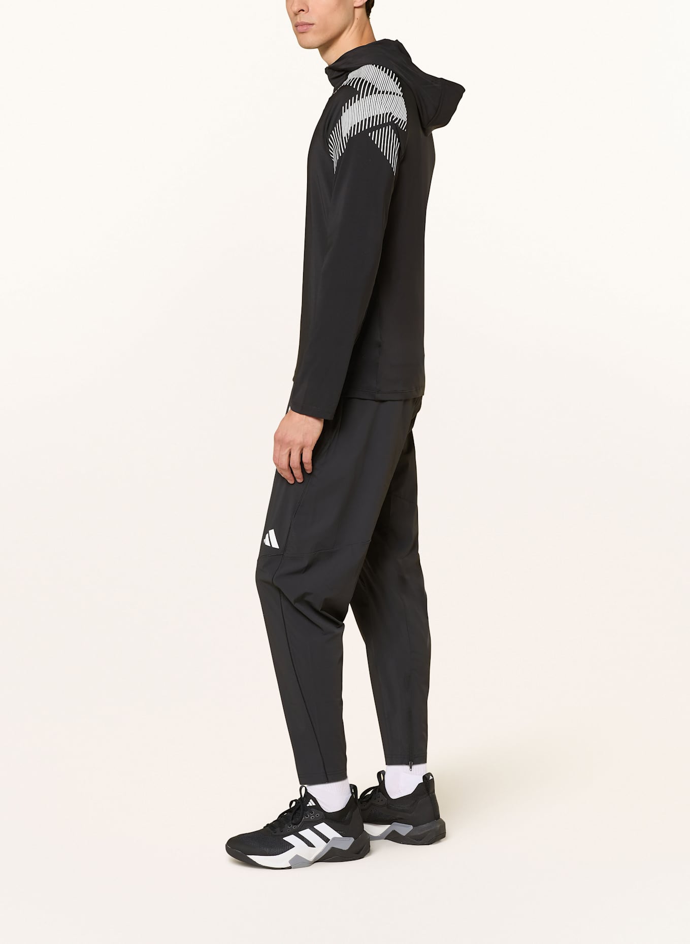 adidas Trainingshose D4T ADISTRONG: BLACK/WHITE