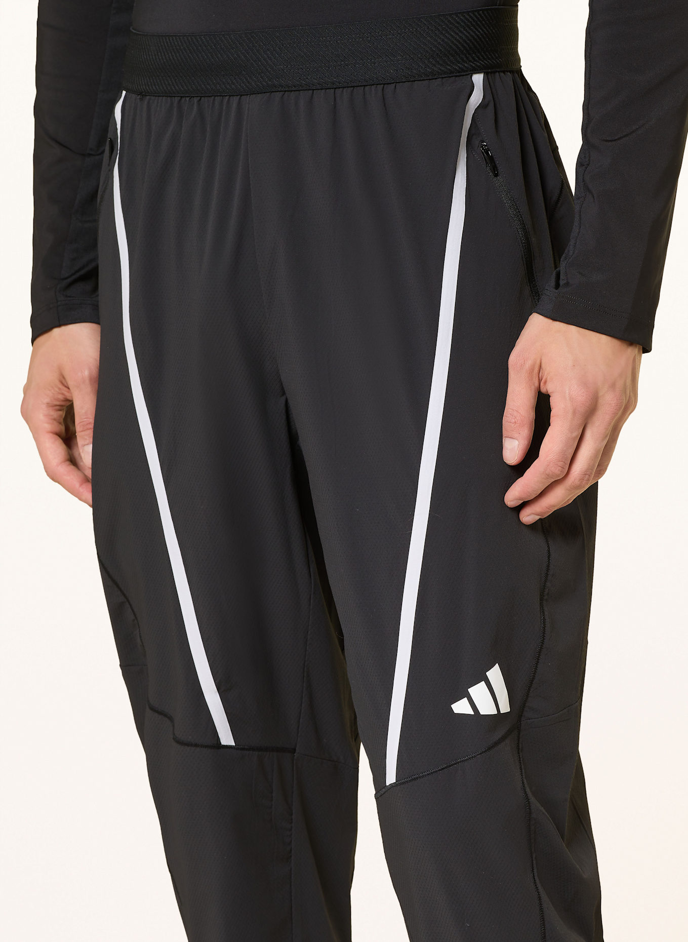 adidas Trainingshose D4T ADISTRONG: BLACK/WHITE