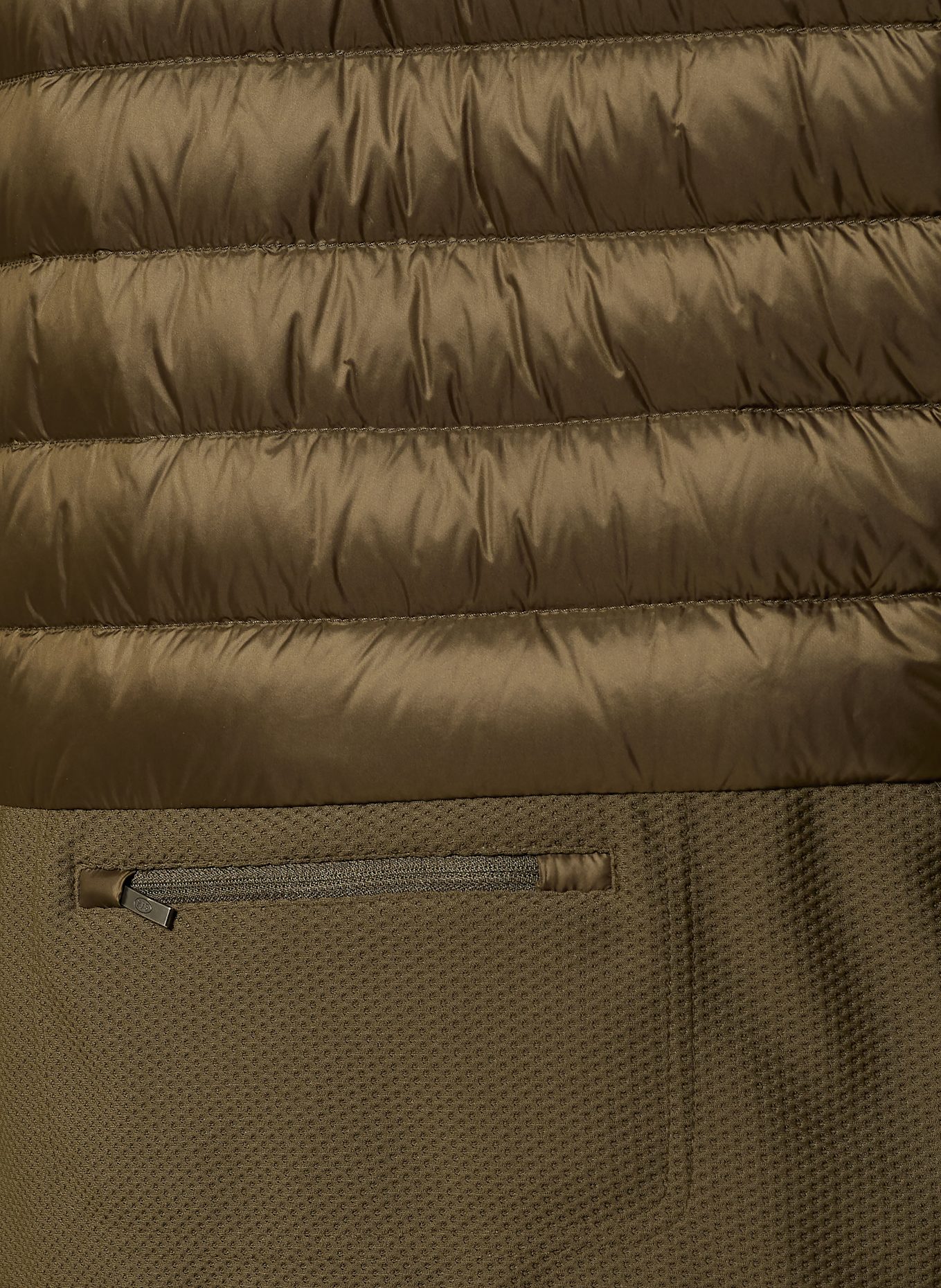 PARAJUMPERS Daunenjacke JAYDEN im Materialmix: DUNKELGRÜN