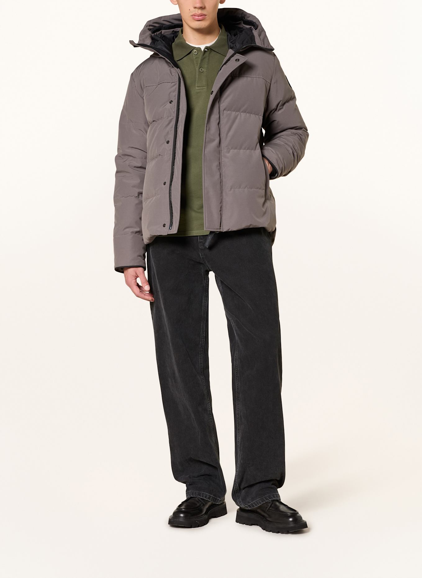 CANADA GOOSE Daunenjacke MACMILLAN: GRAU