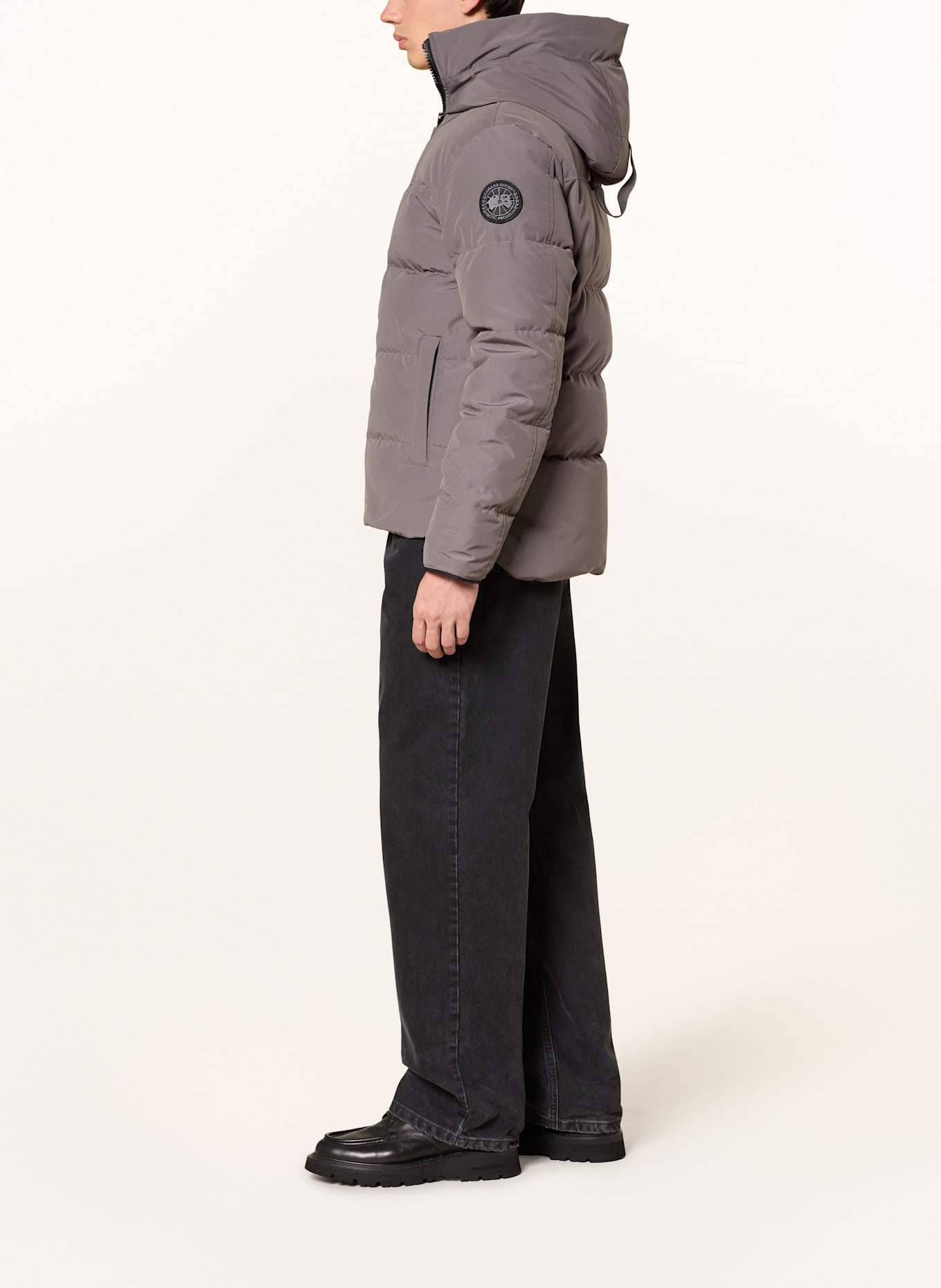 CANADA GOOSE Daunenjacke MACMILLAN: GRAU