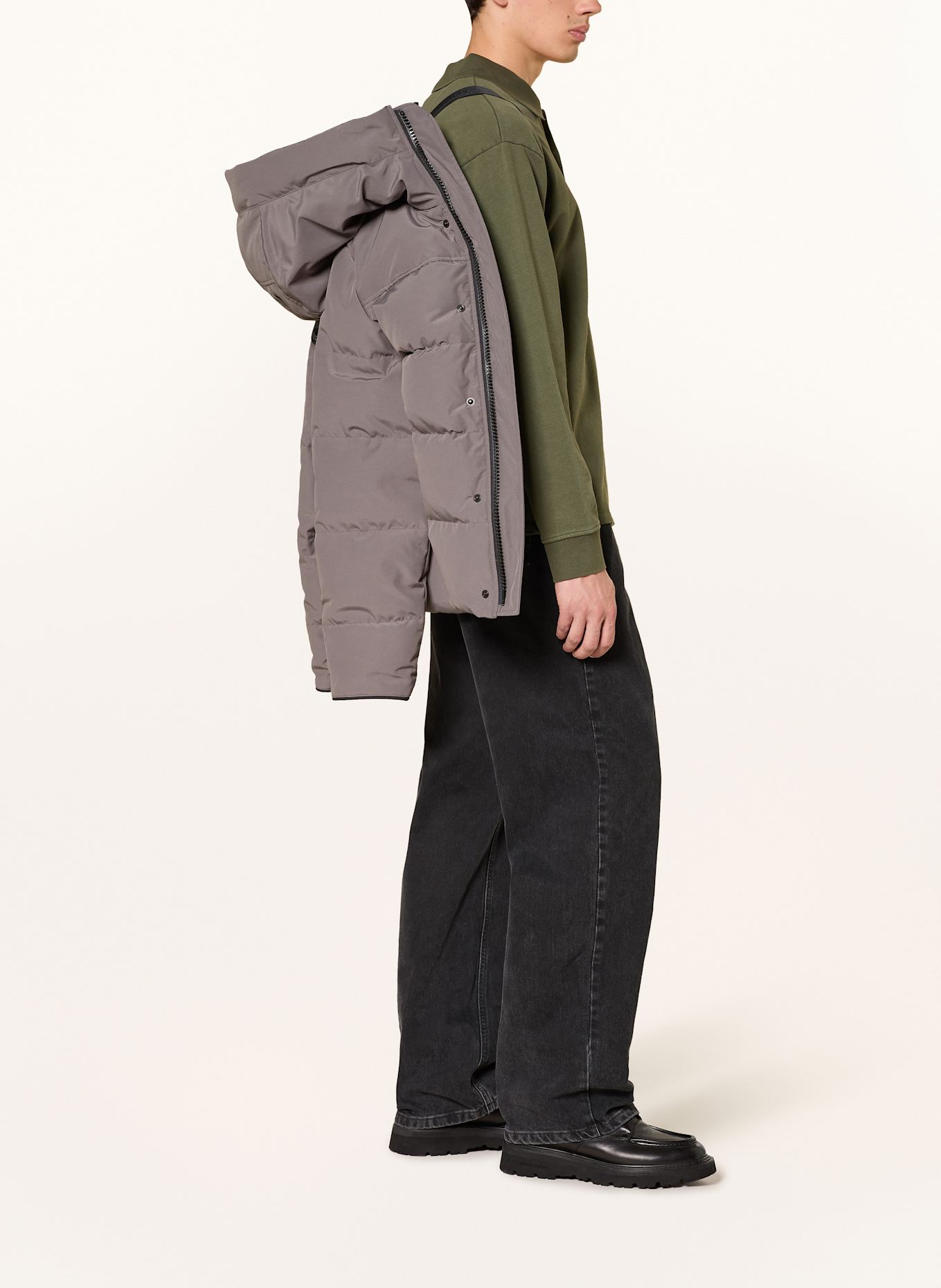 CANADA GOOSE Daunenjacke MACMILLAN: GRAU