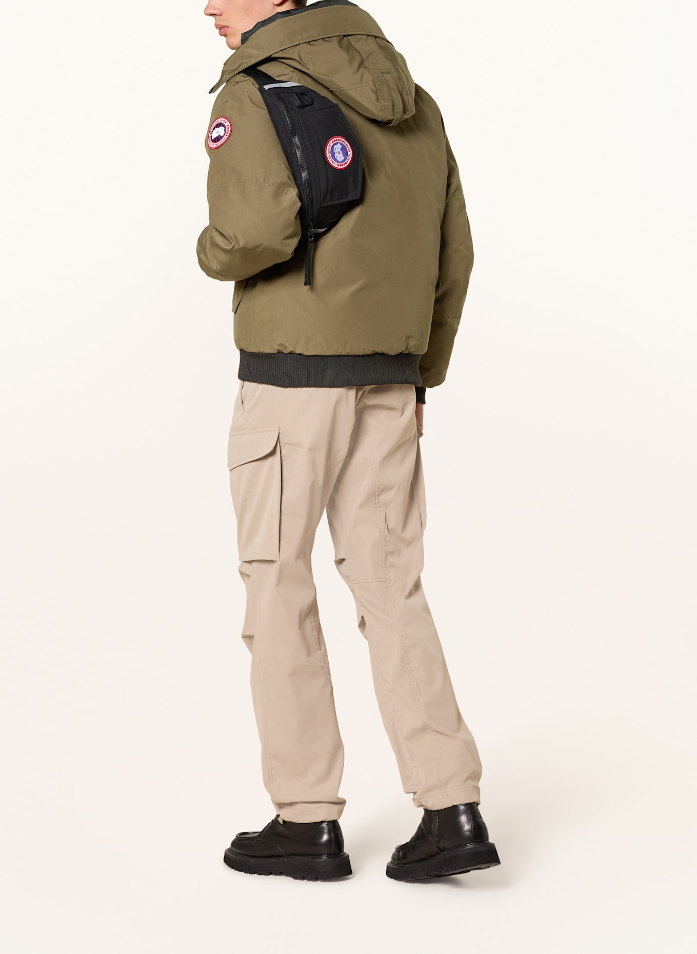 CANADA GOOSE Saszetka biodrówka: CZARNY