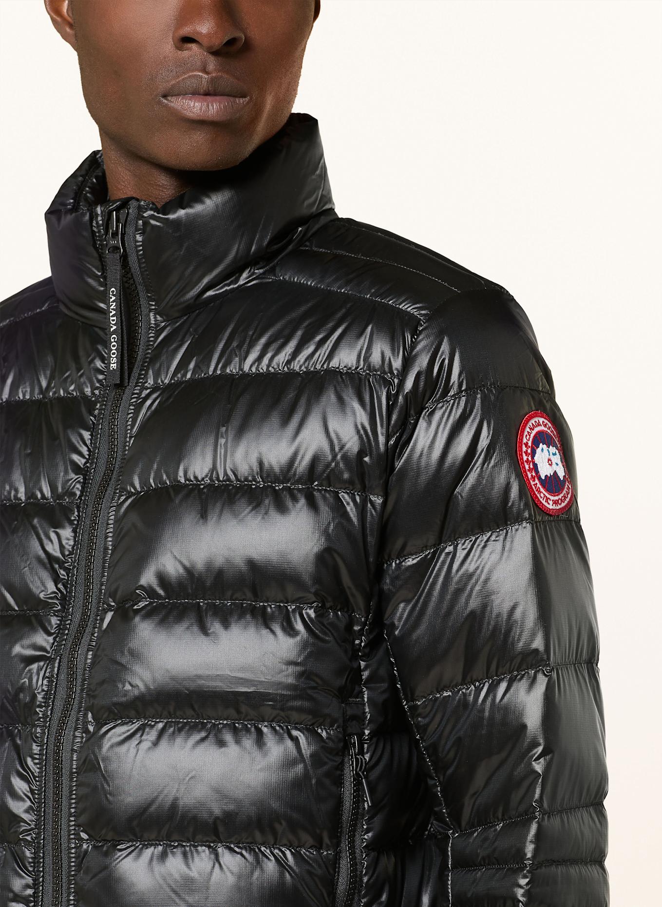 CANADA GOOSE Lightweight-Daunenjacke CROFTON: SCHWARZ