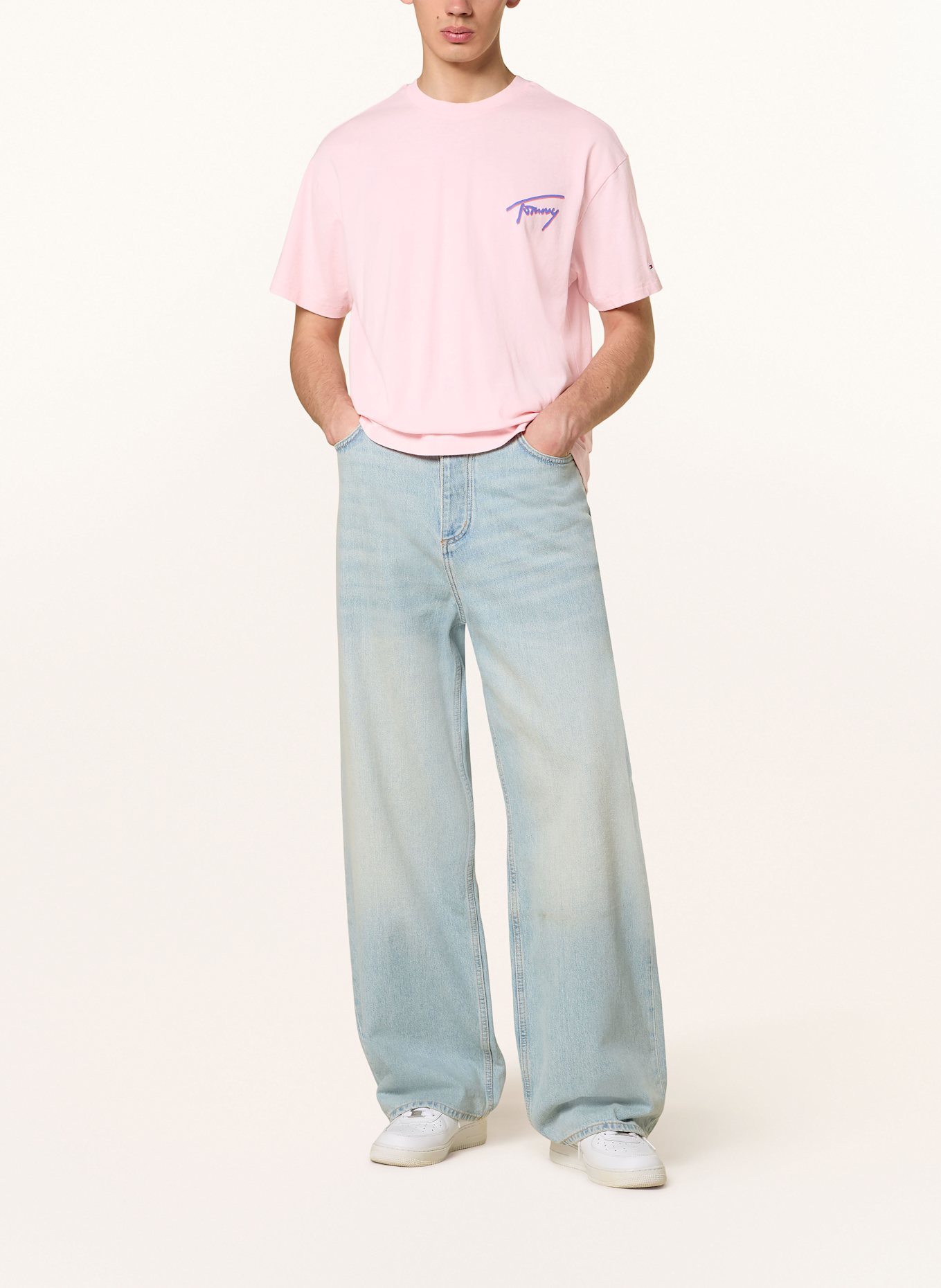 TOMMY JEANS T-Shirt: PINK