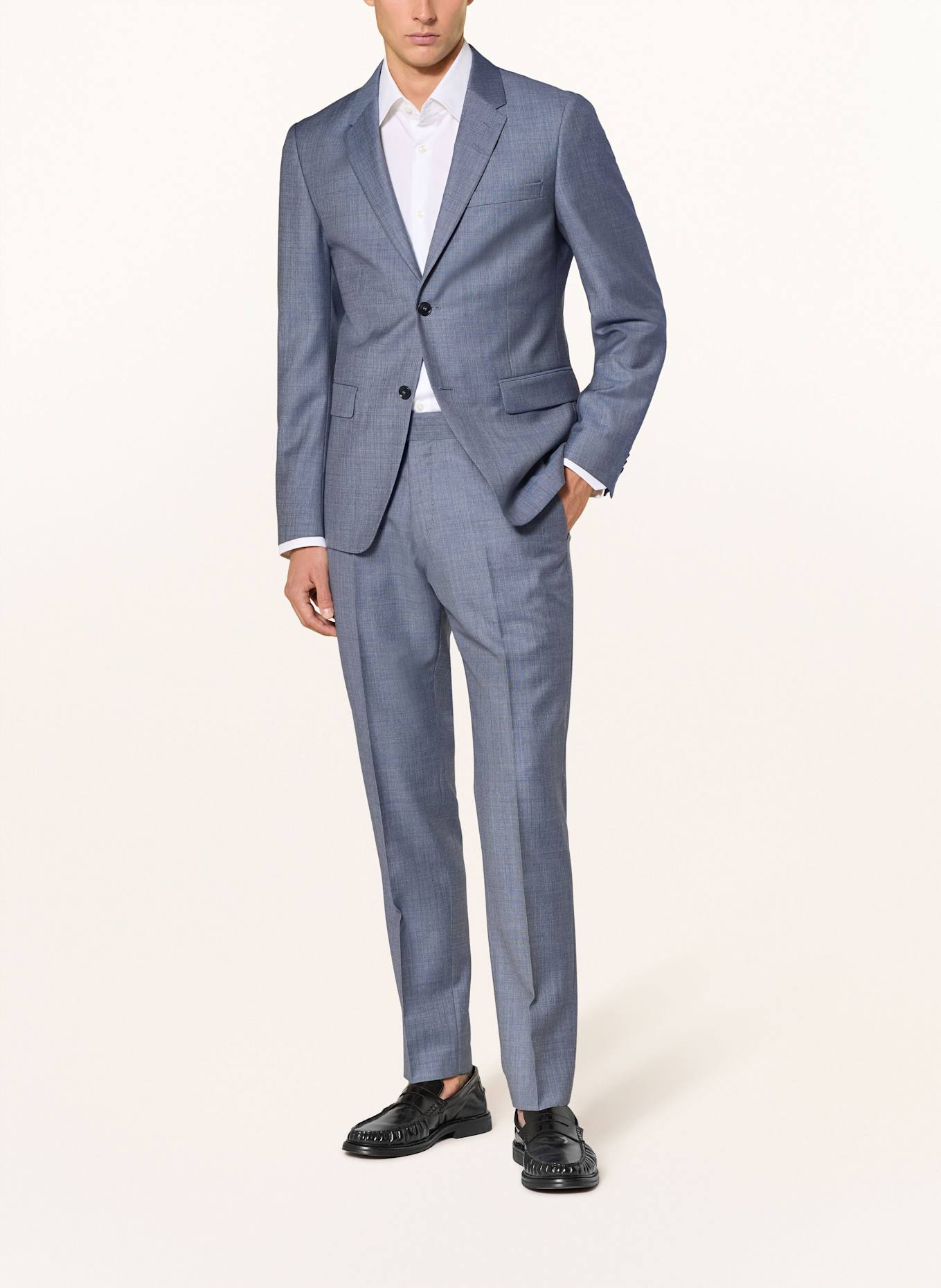 TIGER OF SWEDEN Suit trousers smock TENUTA extra slim fit: BLUE