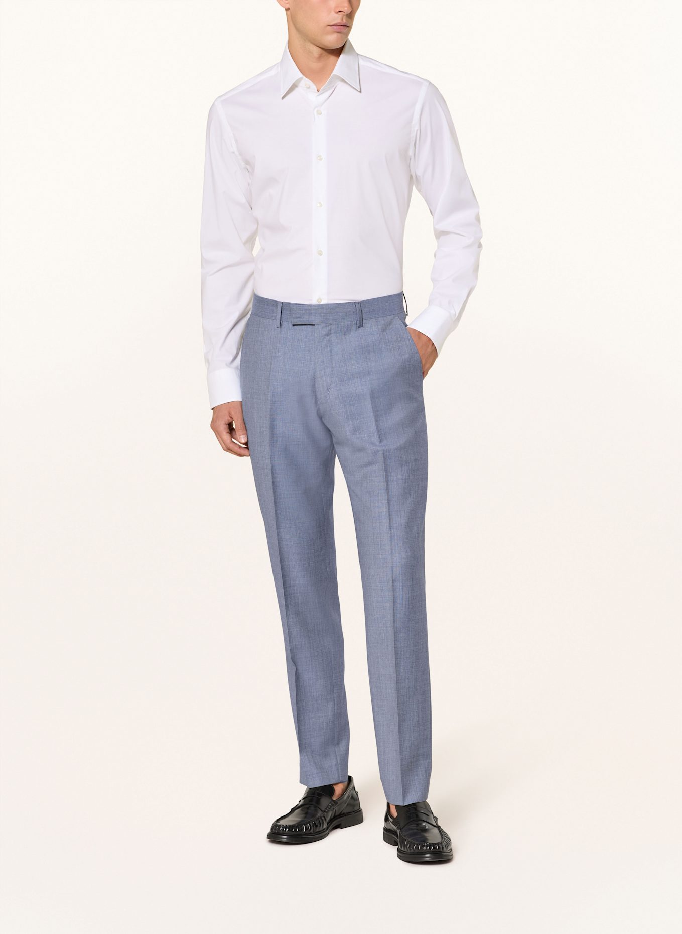 TIGER OF SWEDEN Suit trousers smock TENUTA extra slim fit: BLUE