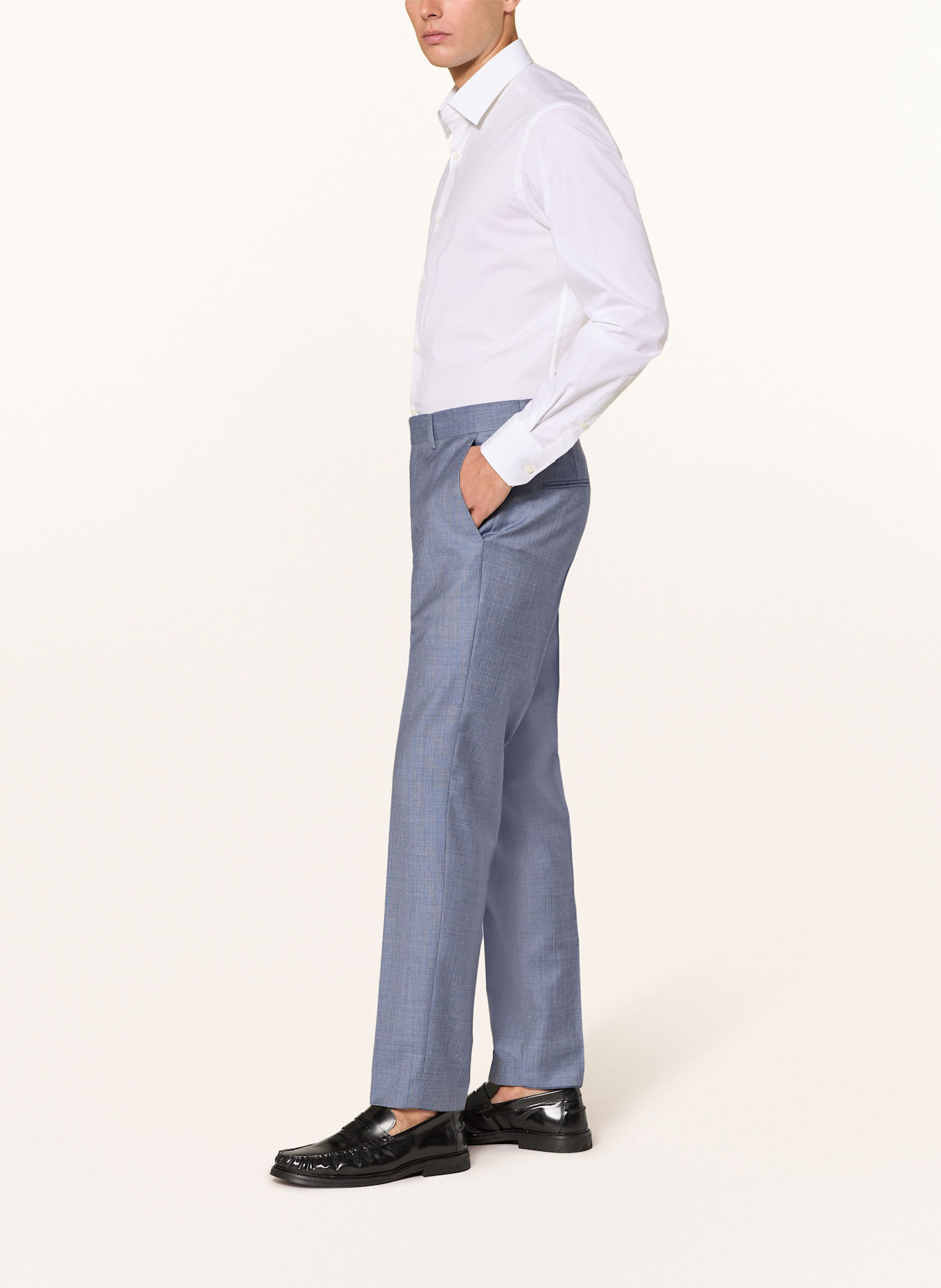 TIGER OF SWEDEN Suit trousers smock TENUTA extra slim fit: BLUE