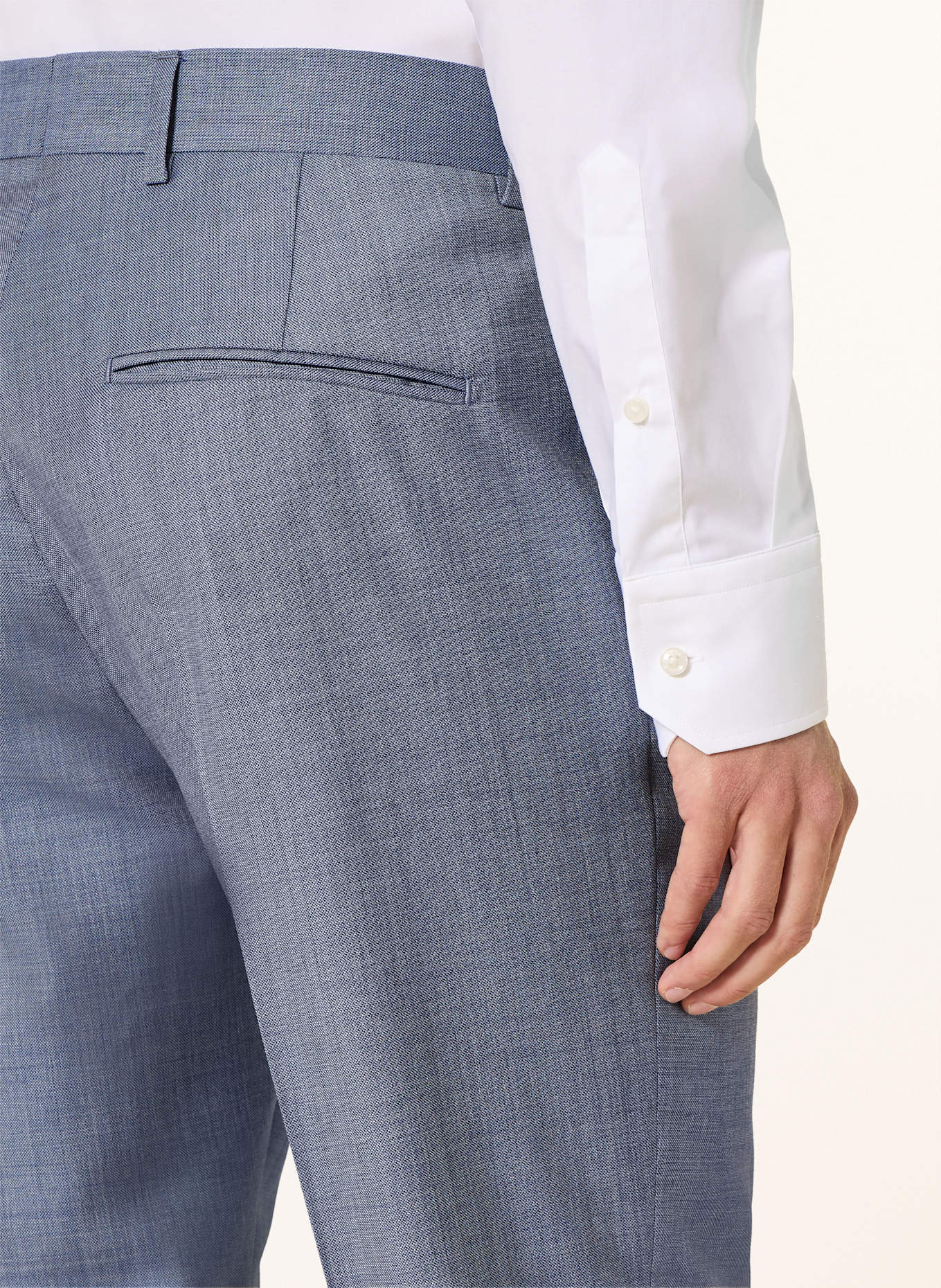 TIGER OF SWEDEN Suit trousers smock TENUTA extra slim fit: BLUE